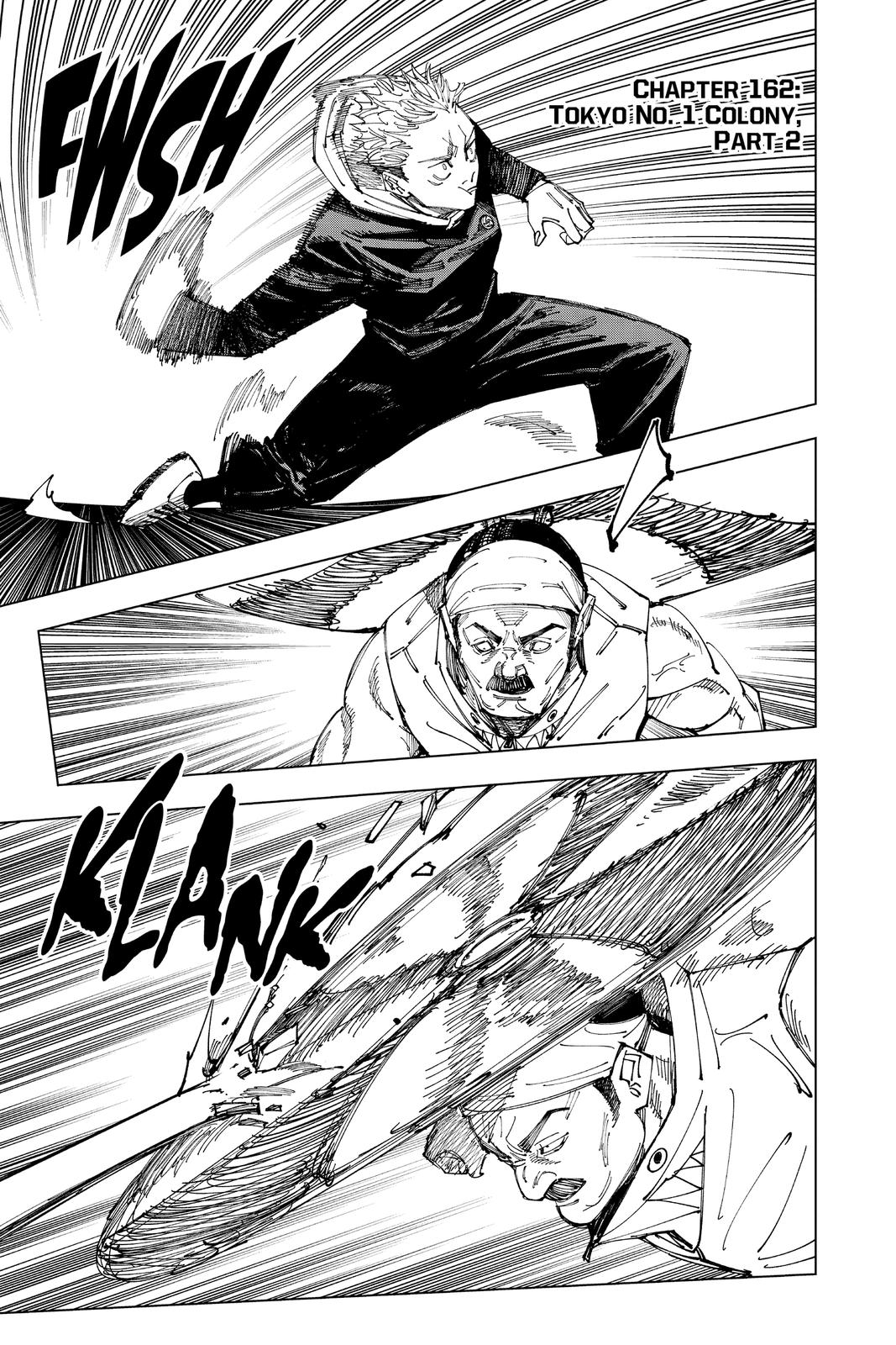 Jujutsu Kaisen Chapter 162 page 7 - Chapter 162: Tokyo No. 1 Colony, Part 2
