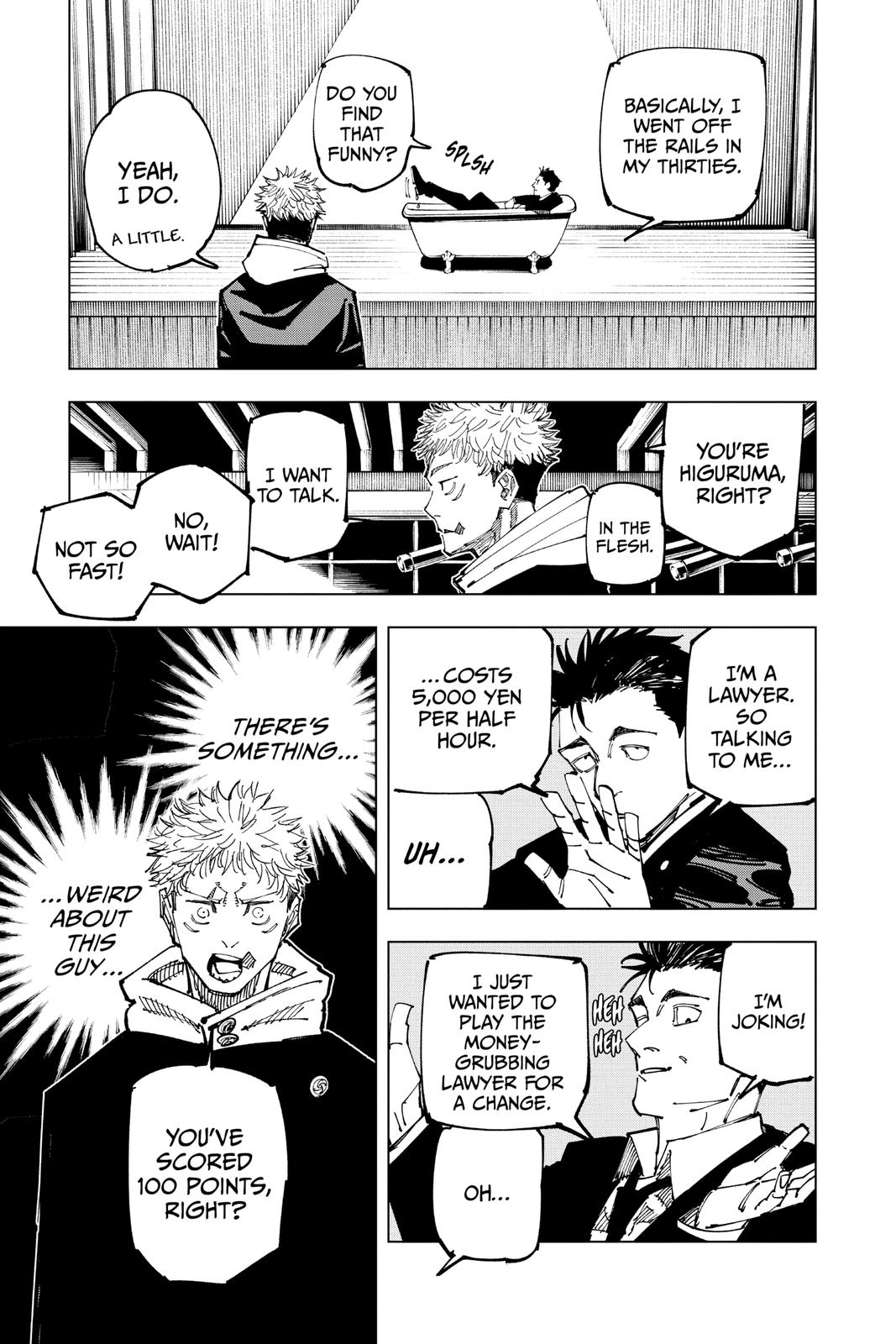 Jujutsu Kaisen Chapter 163 page 14 - Chapter 163: Tokyo No. 1 Colony, Part 3