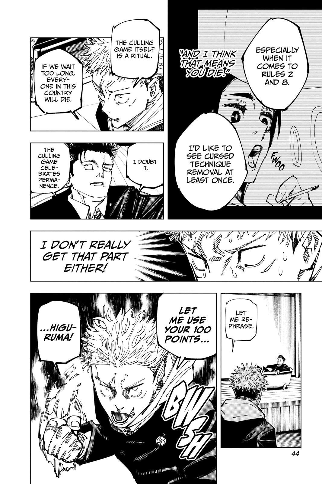 Jujutsu Kaisen Chapter 163 page 17 - Chapter 163: Tokyo No. 1 Colony, Part 3