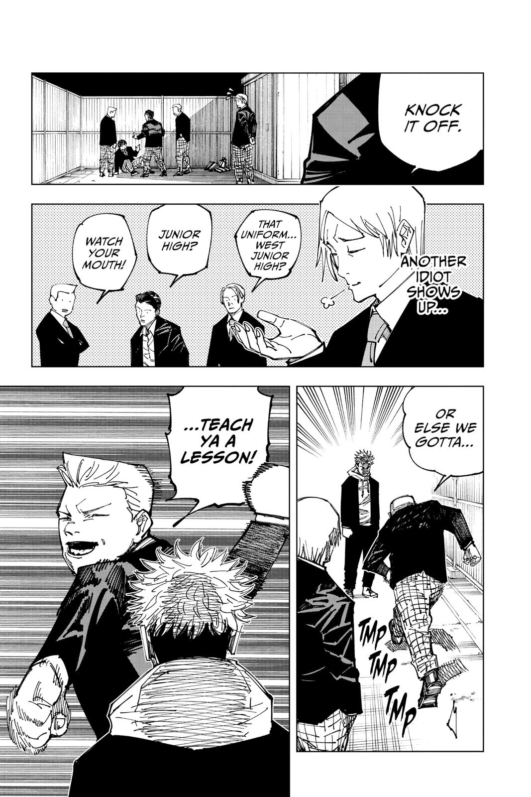 Jujutsu Kaisen Chapter 163 page 3 - Chapter 163: Tokyo No. 1 Colony, Part 3