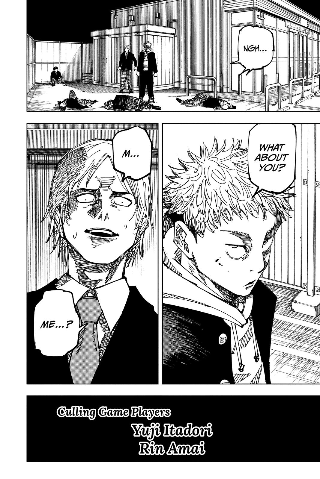 Jujutsu Kaisen Chapter 163 page 6 - Chapter 163: Tokyo No. 1 Colony, Part 3