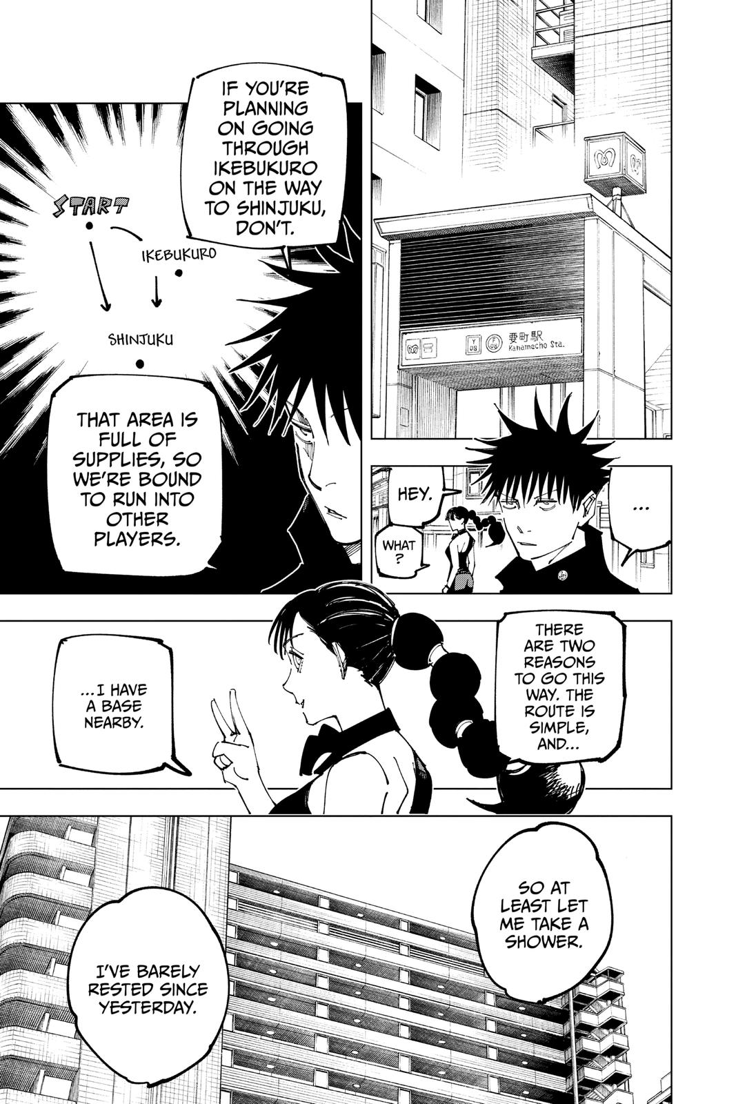 Jujutsu Kaisen Chapter 163 page 7 - Chapter 163: Tokyo No. 1 Colony, Part 3