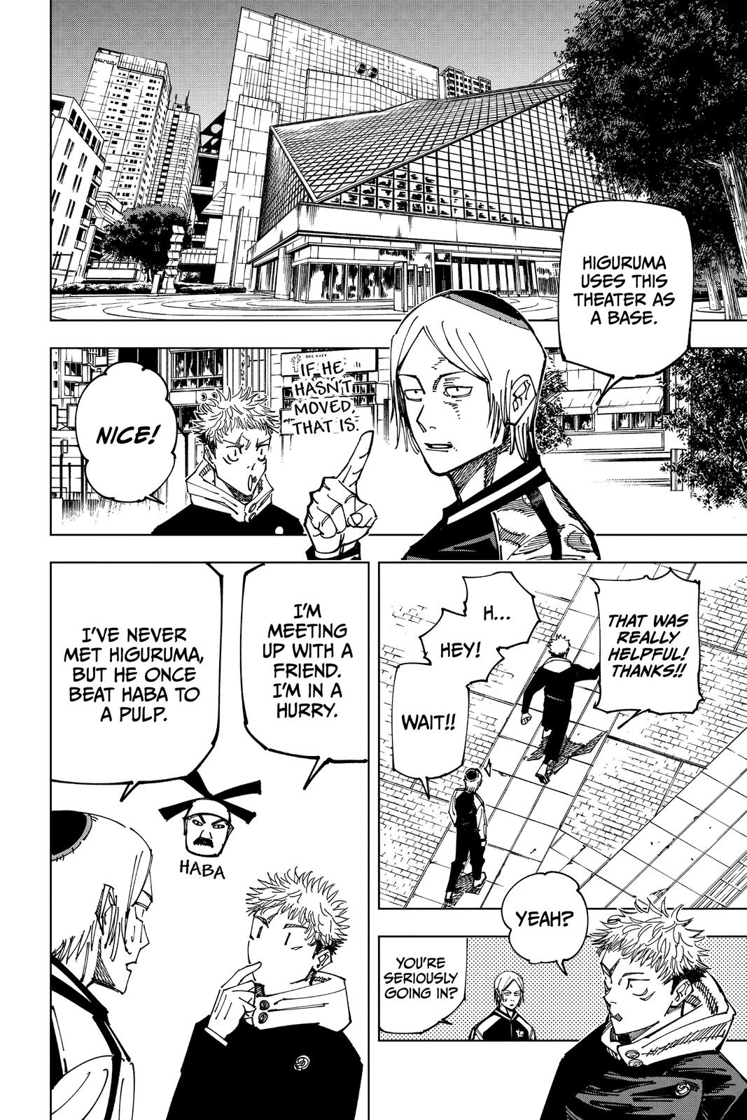 Jujutsu Kaisen Chapter 163 page 8 - Chapter 163: Tokyo No. 1 Colony, Part 3