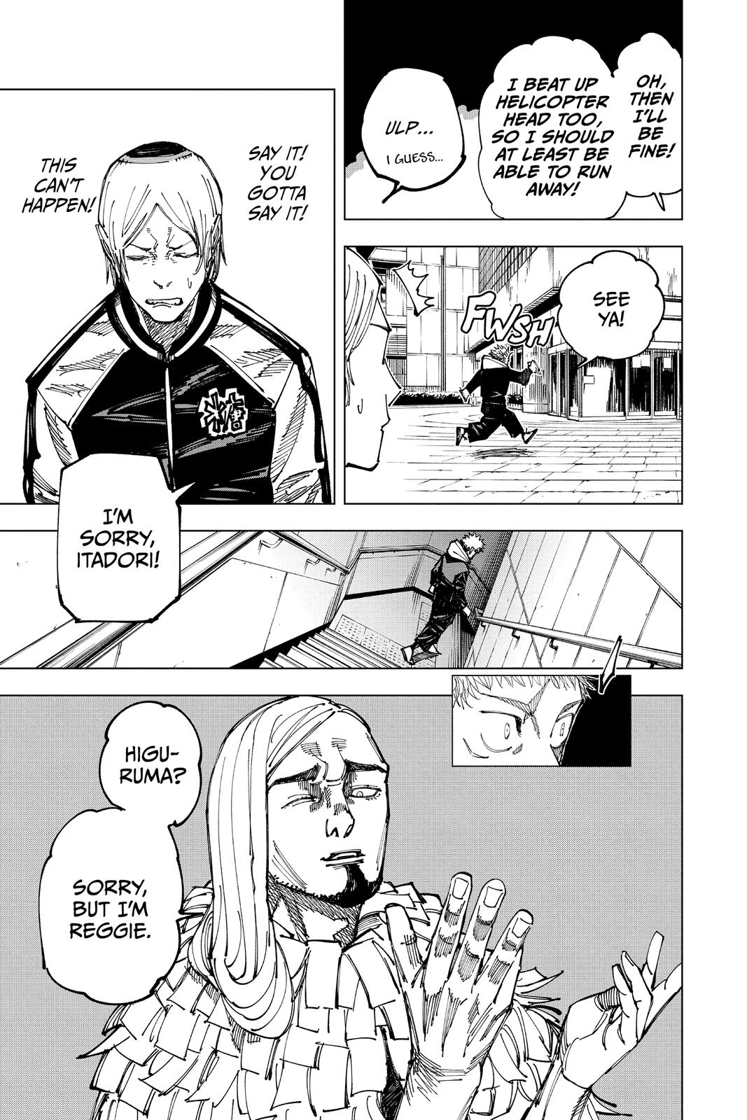 Jujutsu Kaisen Chapter 163 page 9 - Chapter 163: Tokyo No. 1 Colony, Part 3