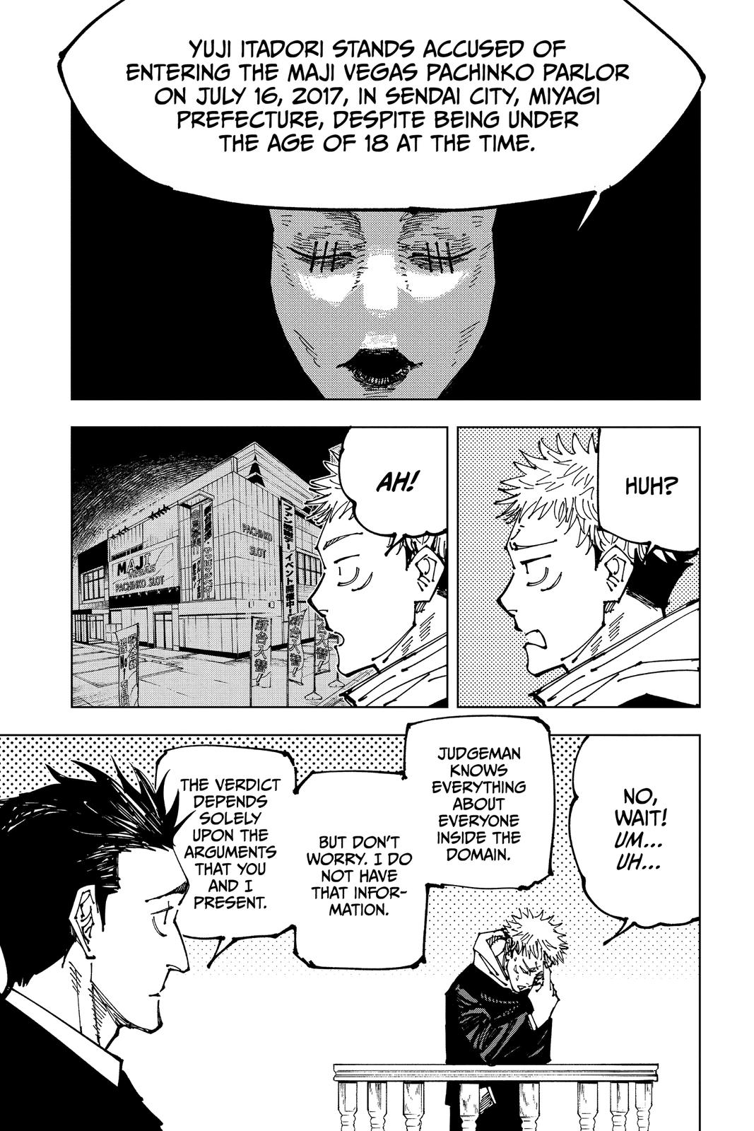 Jujutsu Kaisen Chapter 164 page 4 - Chapter 164: Tokyo No. 1 Colony, Part 4