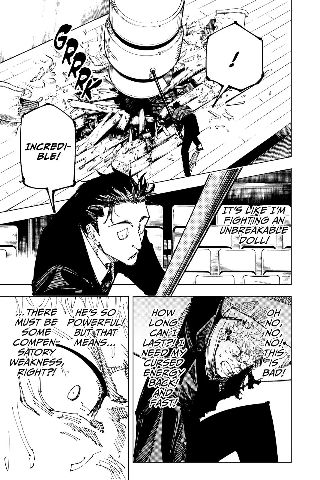 Jujutsu Kaisen Chapter 165 page 13 - Chapter 165: Tokyo No. 1 Colony, Part 5