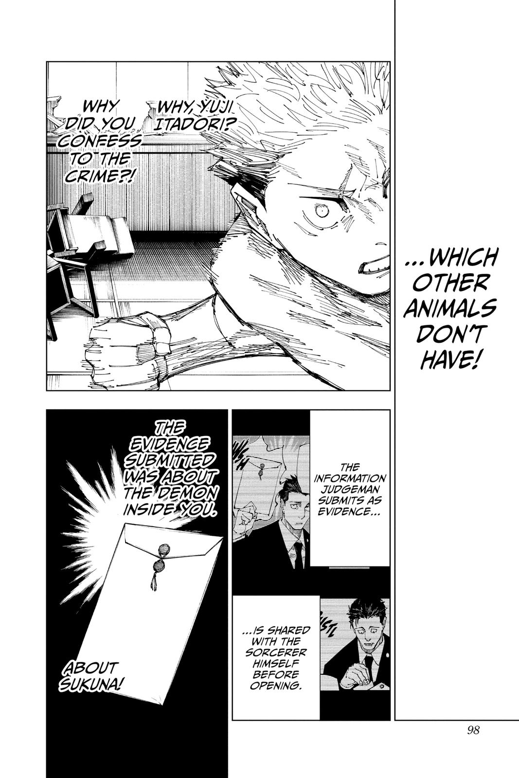 Jujutsu Kaisen Chapter 166 page 12 - Chapter 166: Tokyo No. 1 Colony, Part 6