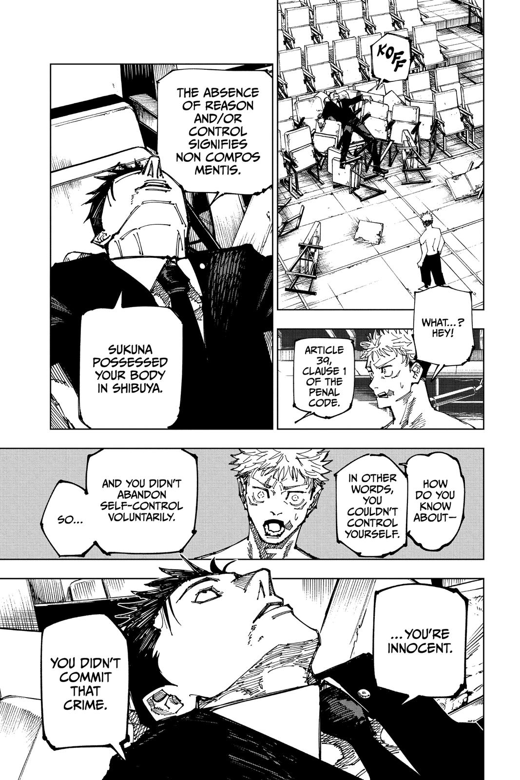 Jujutsu Kaisen Chapter 166 page 15 - Chapter 166: Tokyo No. 1 Colony, Part 6