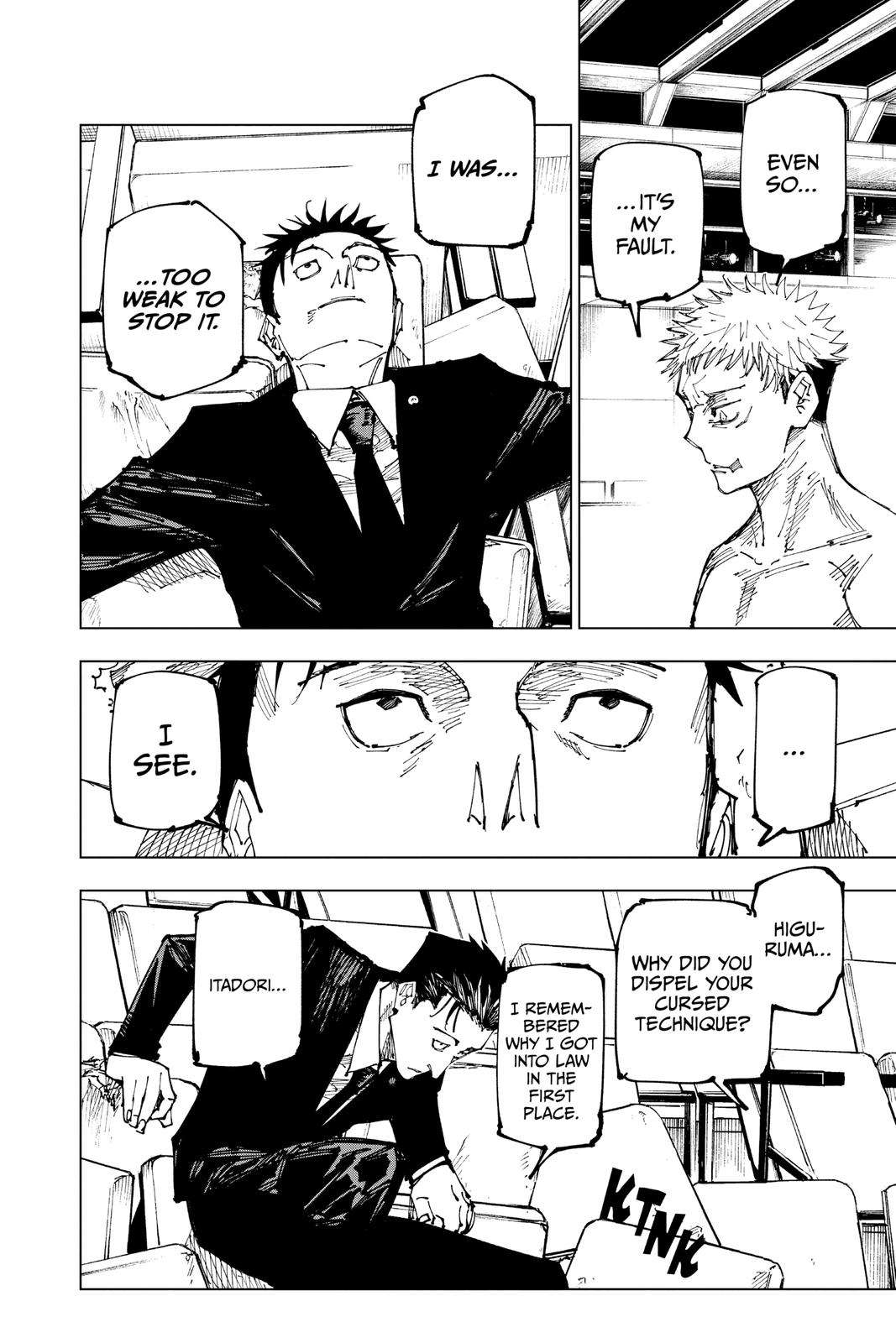 Jujutsu Kaisen Chapter 166 page 16 - Chapter 166: Tokyo No. 1 Colony, Part 6