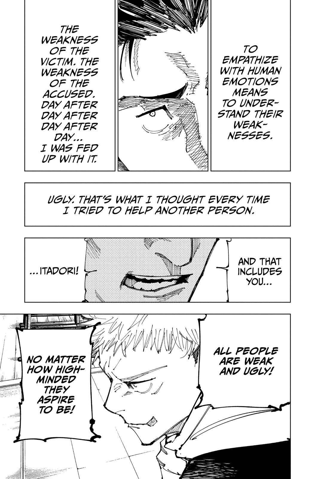 Jujutsu Kaisen Chapter 166 page 5 - Chapter 166: Tokyo No. 1 Colony, Part 6