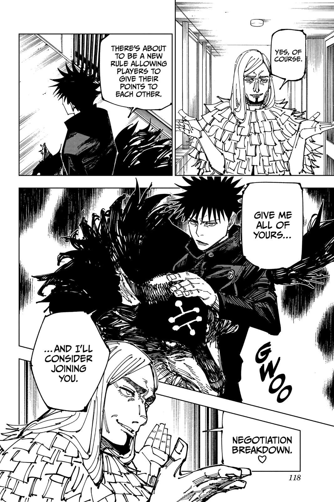 Jujutsu Kaisen Chapter 167 page 12 - Chapter 167: Tokyo No. 1 Colony, Part 7