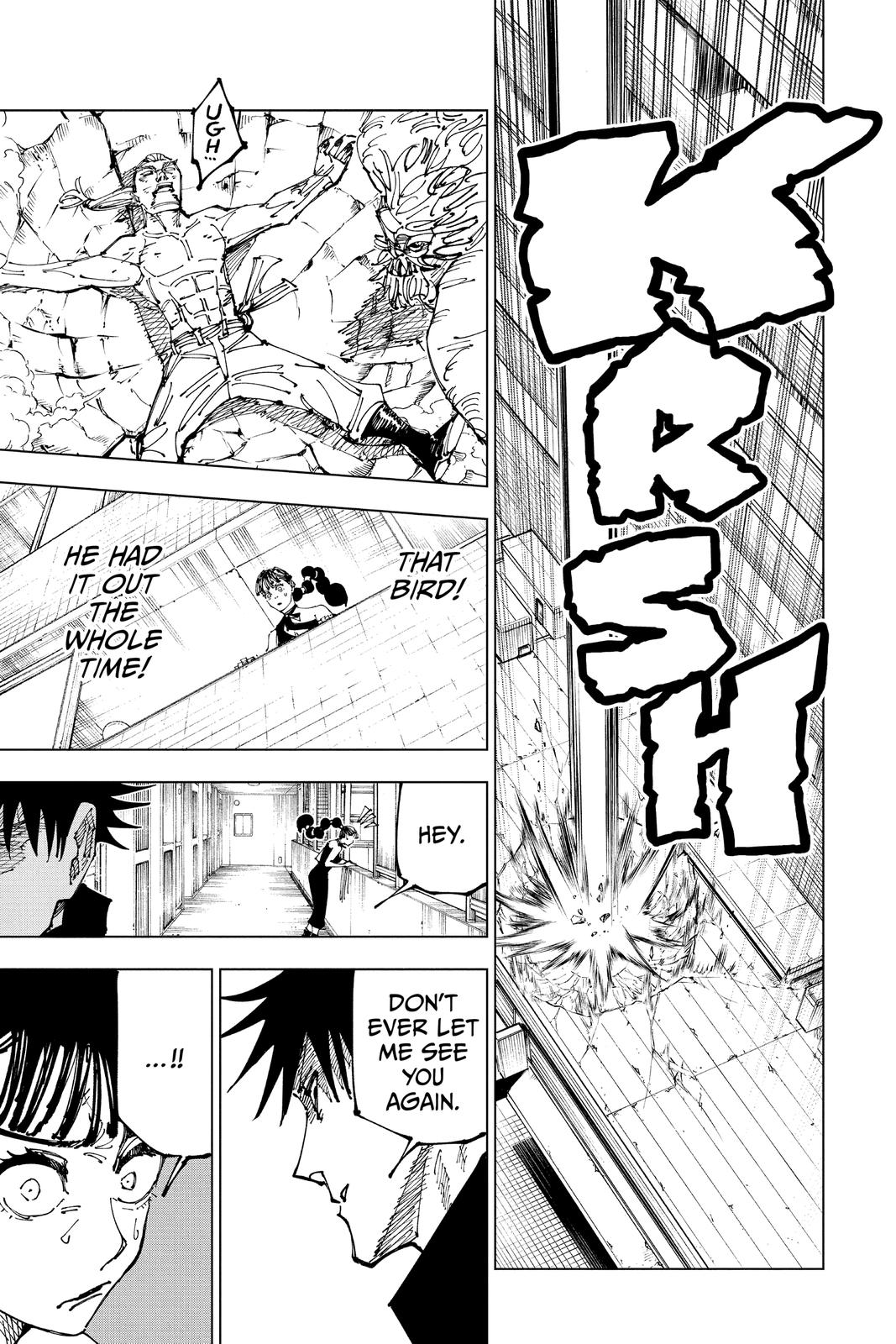 Jujutsu Kaisen Chapter 167 page 17 - Chapter 167: Tokyo No. 1 Colony, Part 7