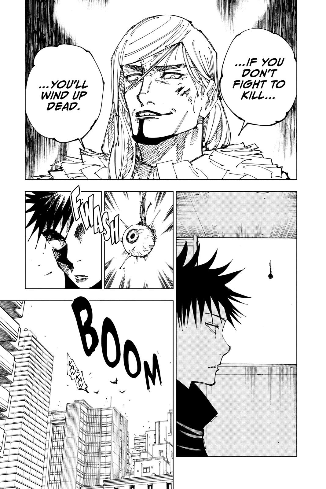 Jujutsu Kaisen Chapter 167 page 19 - Chapter 167: Tokyo No. 1 Colony, Part 7