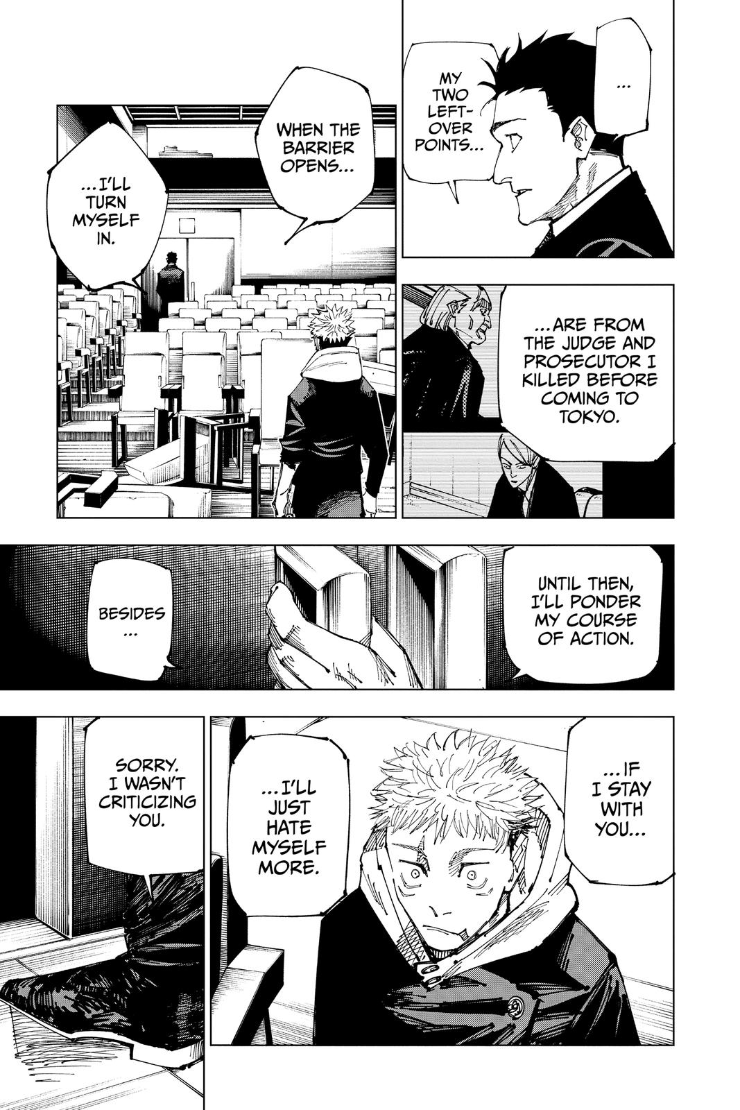 Jujutsu Kaisen Chapter 167 page 3 - Chapter 167: Tokyo No. 1 Colony, Part 7