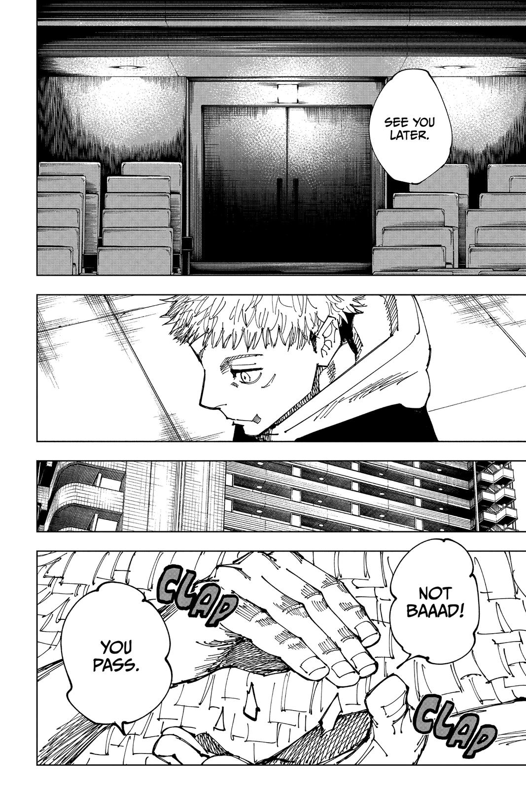 Jujutsu Kaisen Chapter 167 page 4 - Chapter 167: Tokyo No. 1 Colony, Part 7