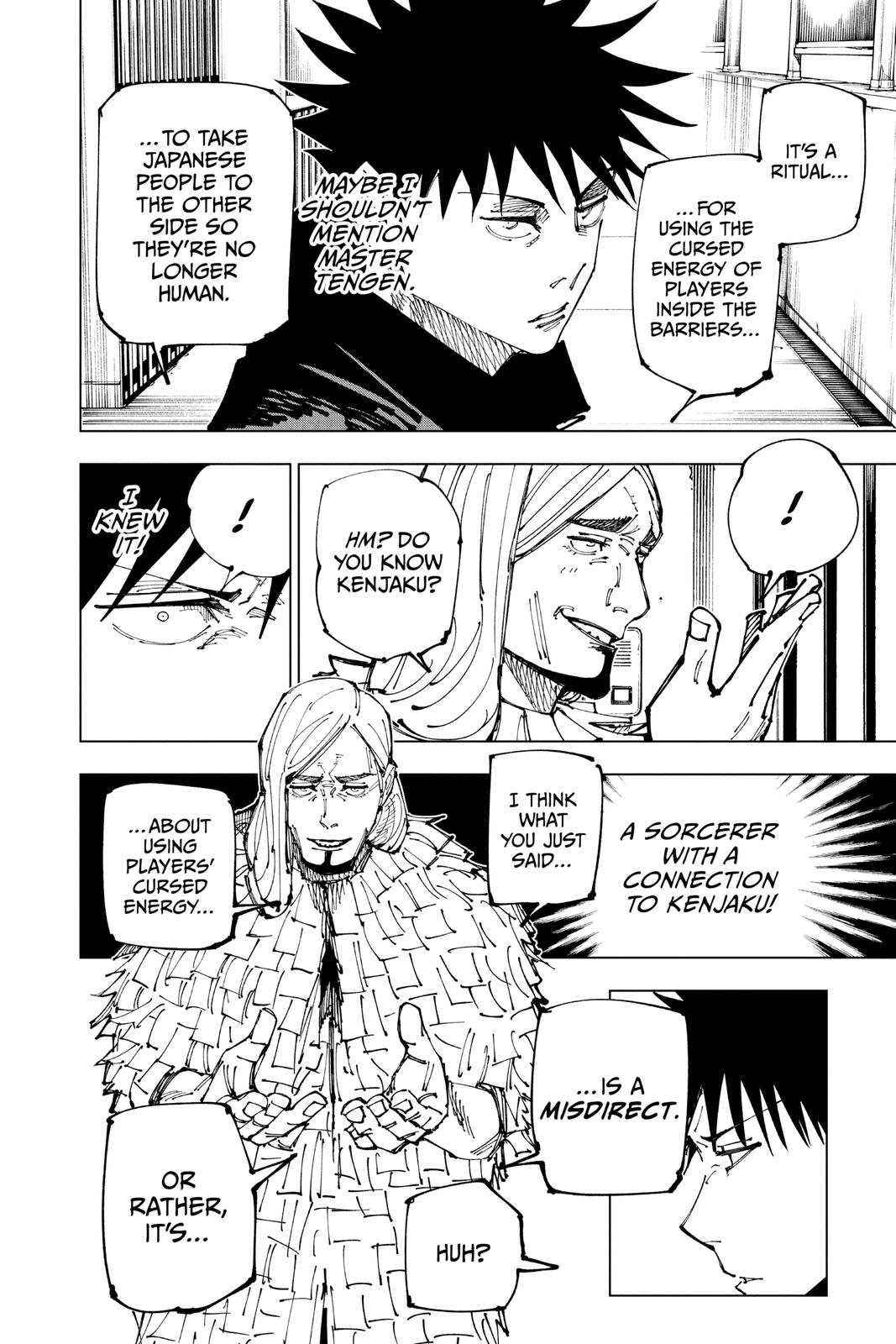 Jujutsu Kaisen Chapter 167 page 6 - Chapter 167: Tokyo No. 1 Colony, Part 7