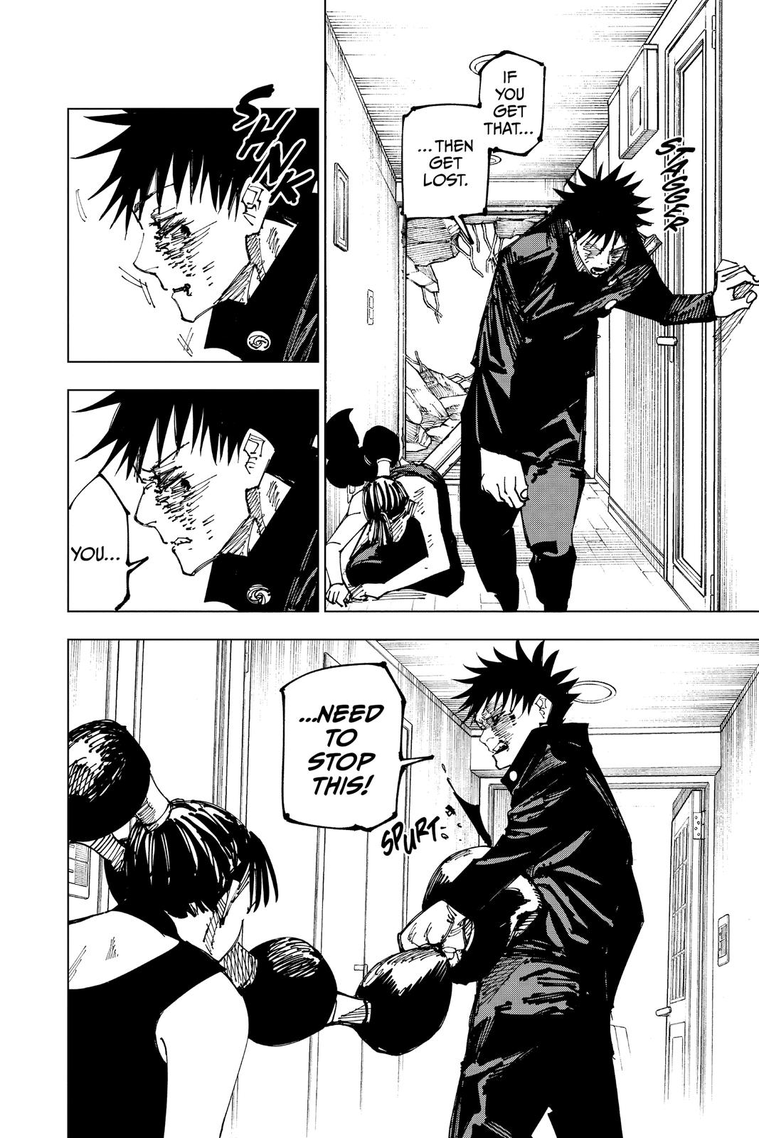 Jujutsu Kaisen Chapter 168 page 10 - Chapter 168: Tokyo No. 1 Colony, Part 8