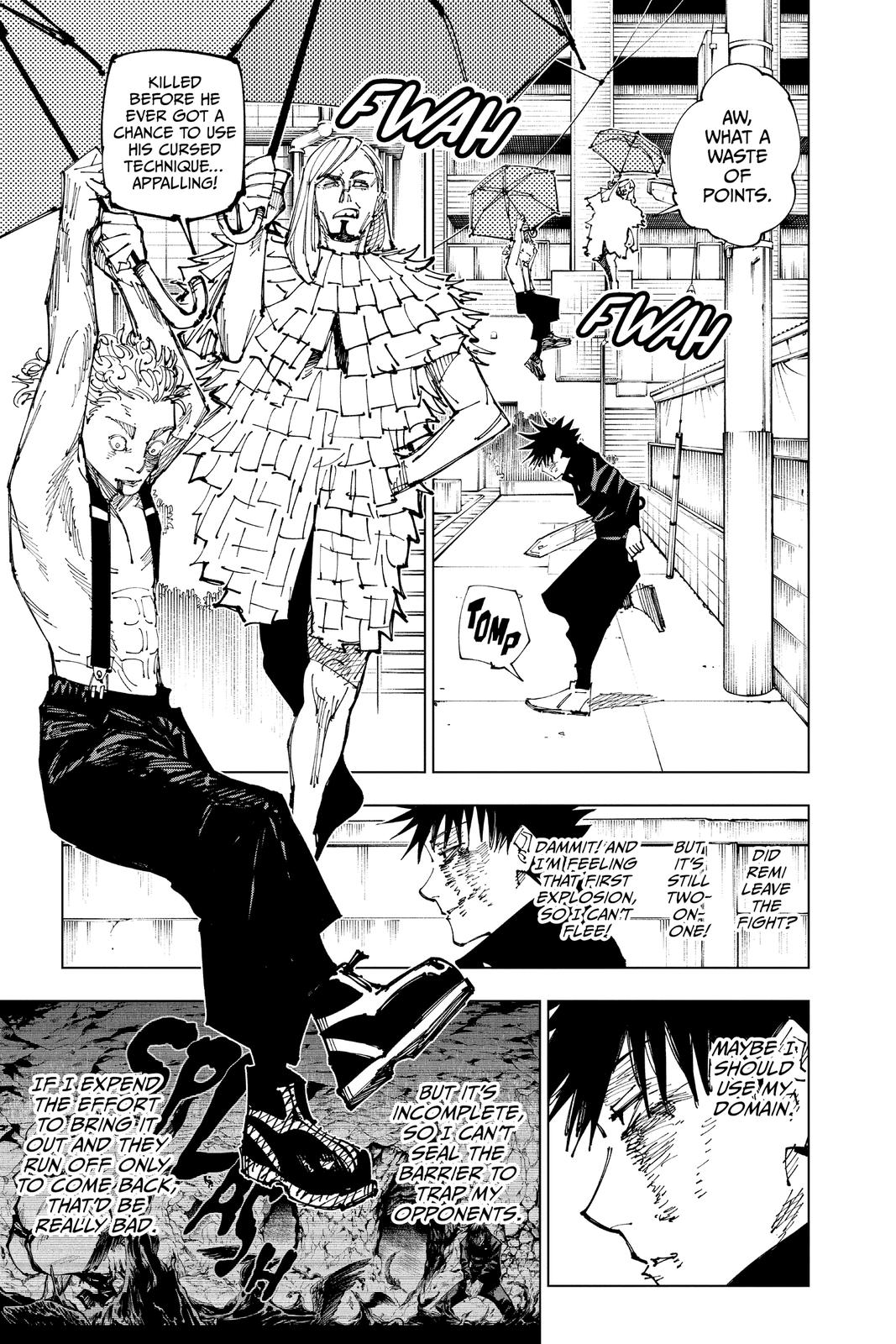 Jujutsu Kaisen Chapter 168 page 19 - Chapter 168: Tokyo No. 1 Colony, Part 8