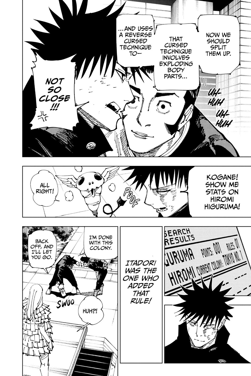 Jujutsu Kaisen Chapter 169 page 9 - Chapter 169: Tokyo No. 1 Colony, Part 9
