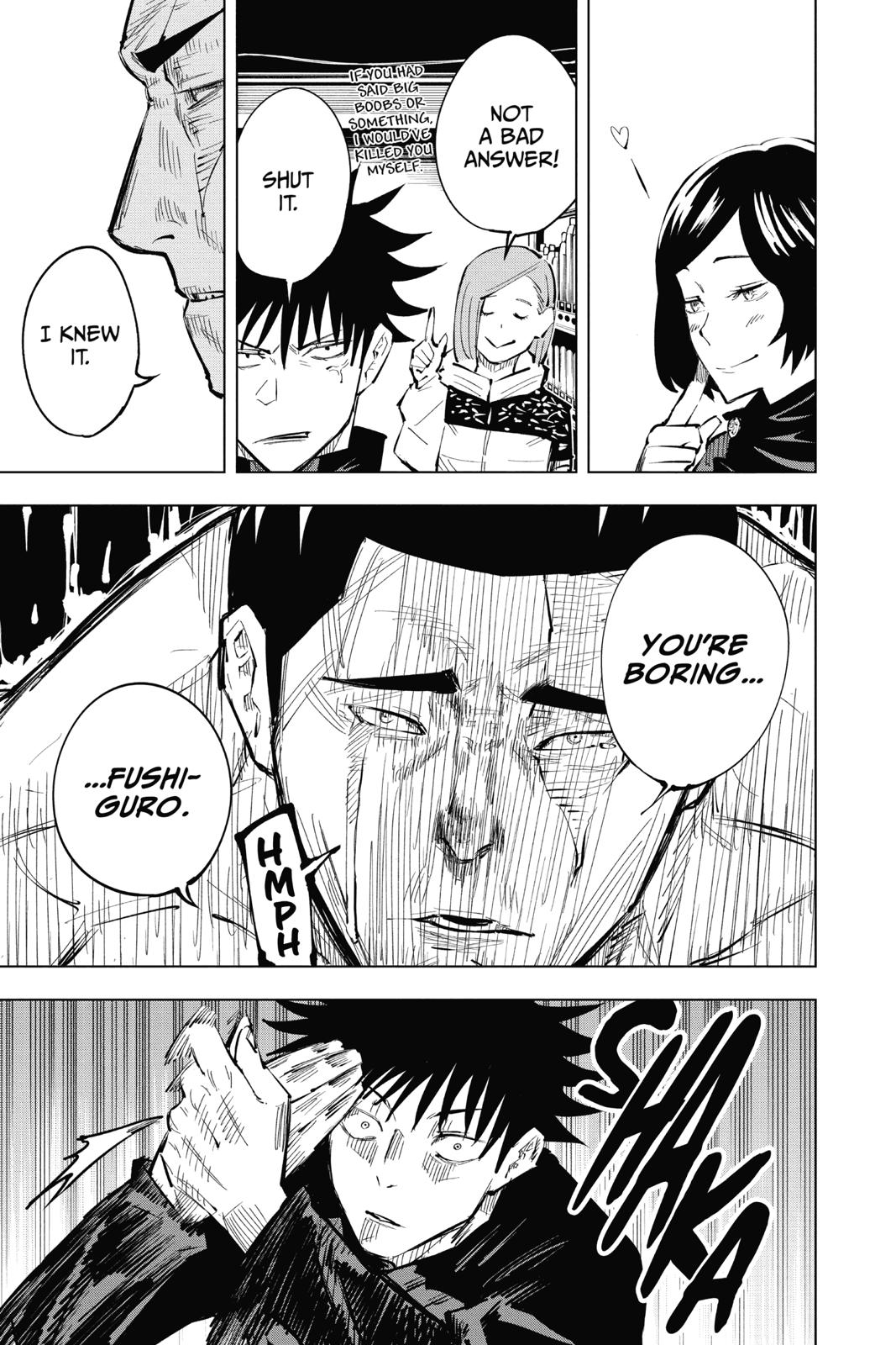 Jujutsu Kaisen Chapter 17 page 11 - Chapter 17: Boredom