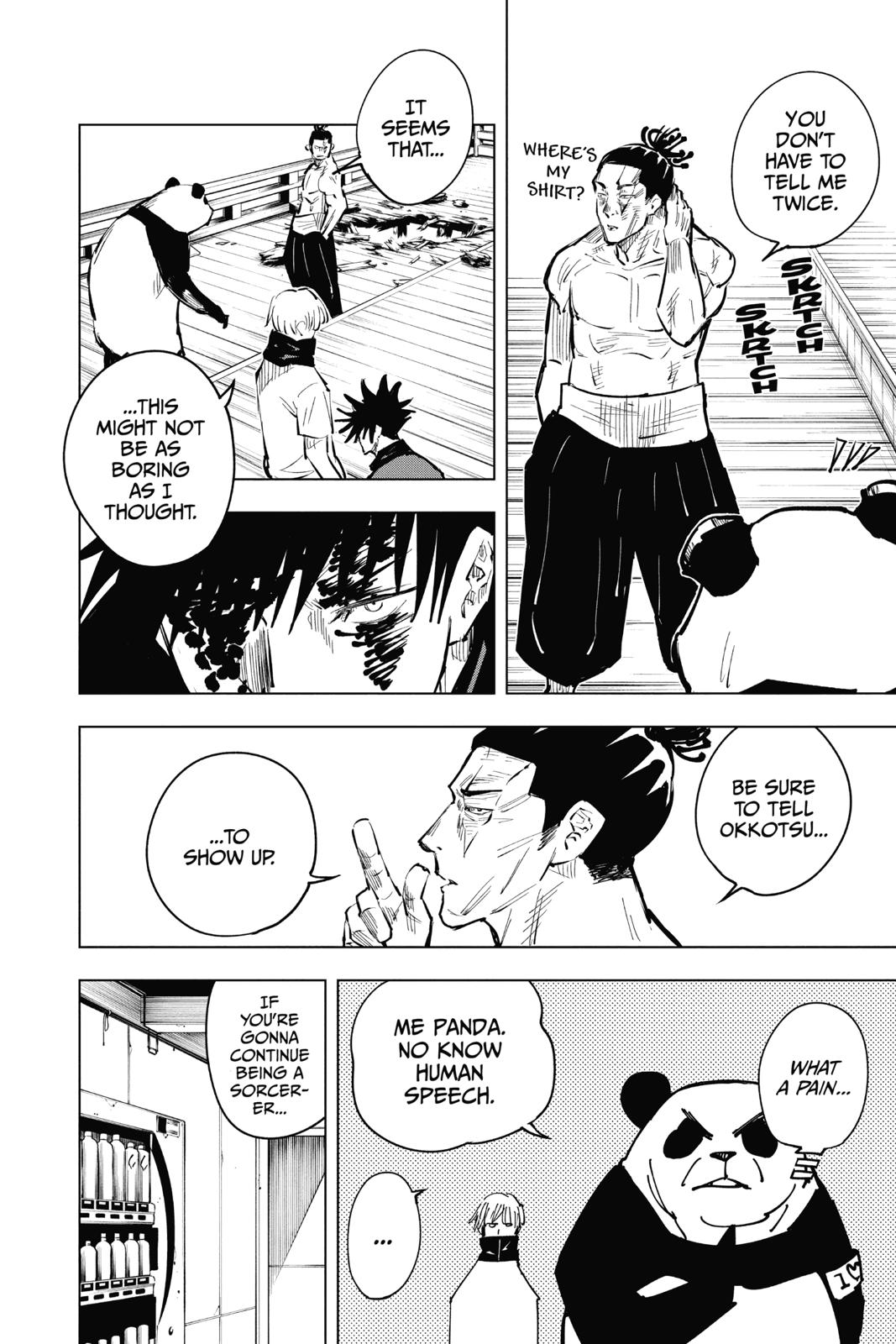 Jujutsu Kaisen Chapter 17 page 24 - Chapter 17: Boredom
