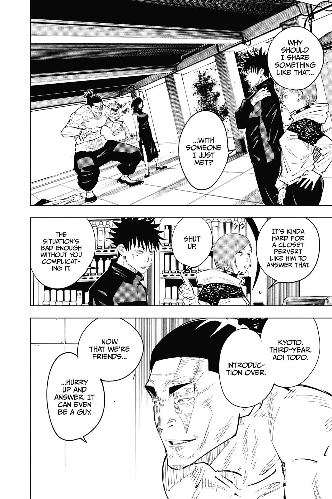 Jujutsu Kaisen Chapter 17 page 8 - Chapter 17: Boredom