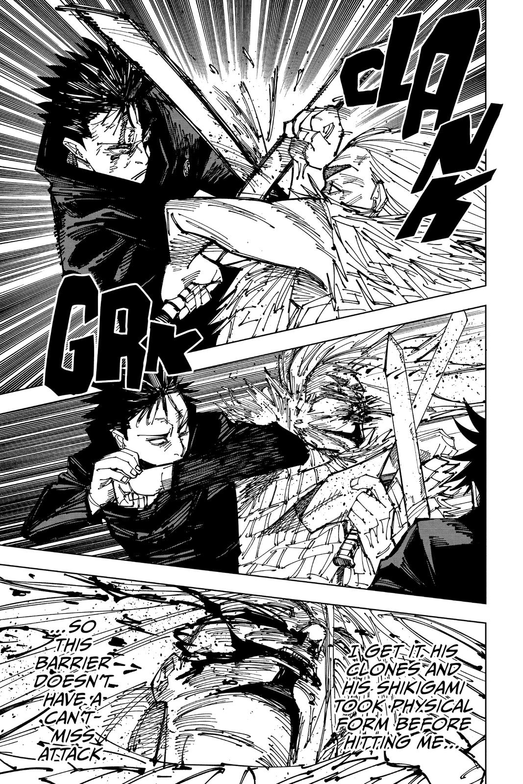 Jujutsu Kaisen Chapter 171 page 11 - Chapter 171: Tokyo No. 1 Colony, Part 11