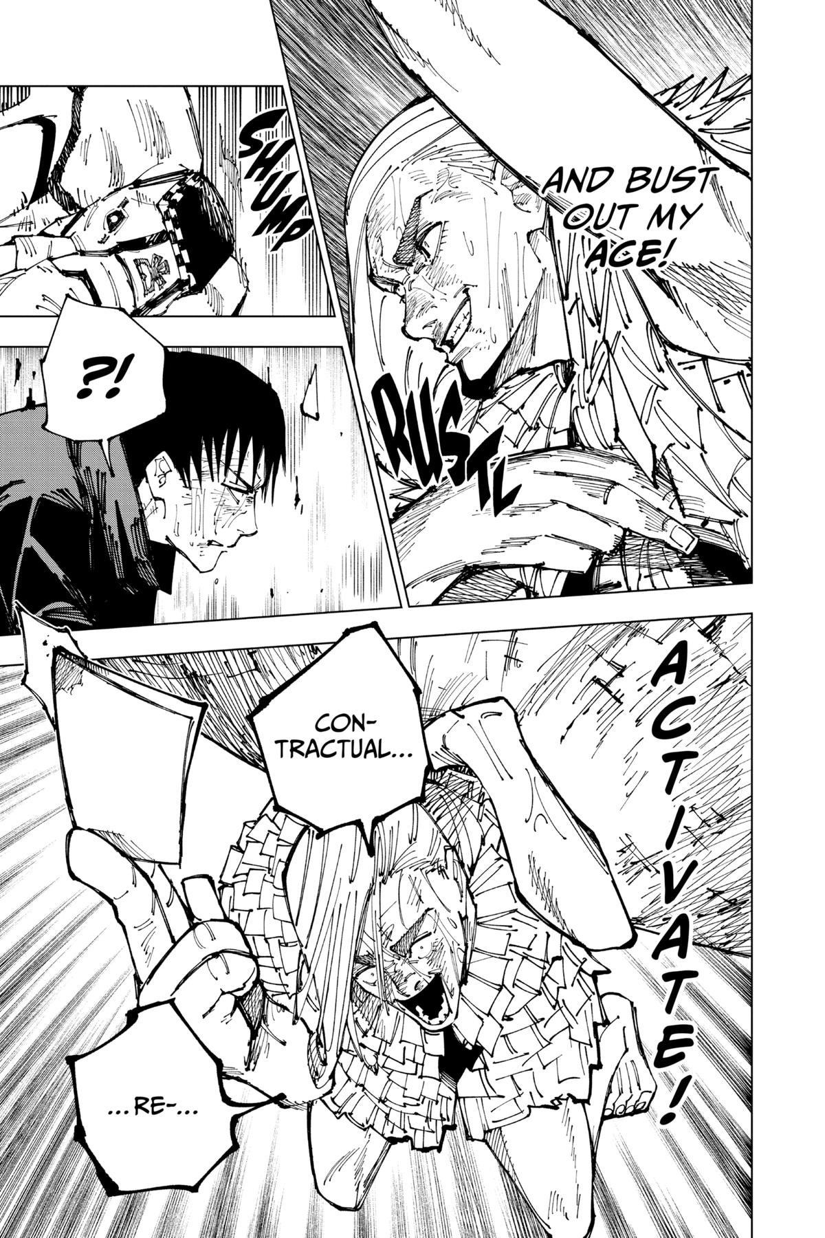 Jujutsu Kaisen Chapter 172 page 11 - Chapter 172: Tokyo No. 1 Colony, Part 12