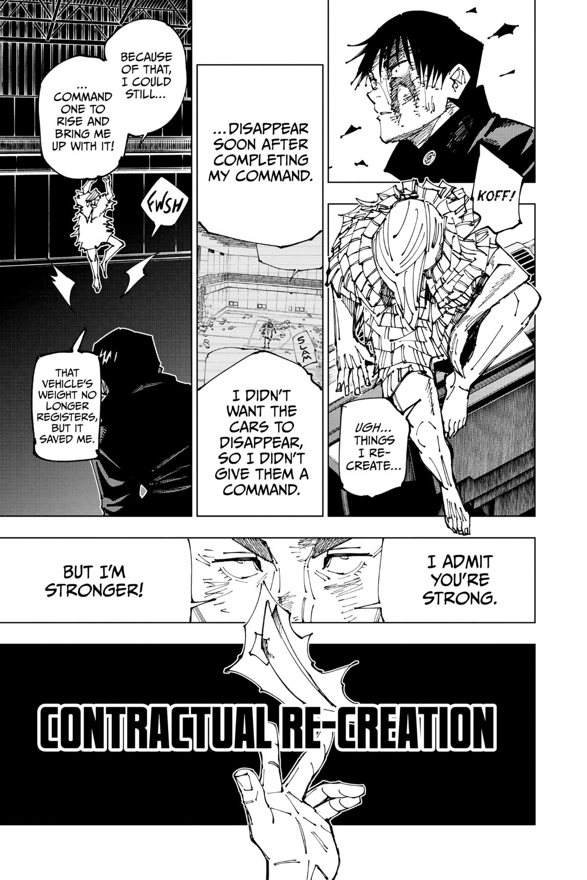 Jujutsu Kaisen Chapter 172 page 15 - Chapter 172: Tokyo No. 1 Colony, Part 12