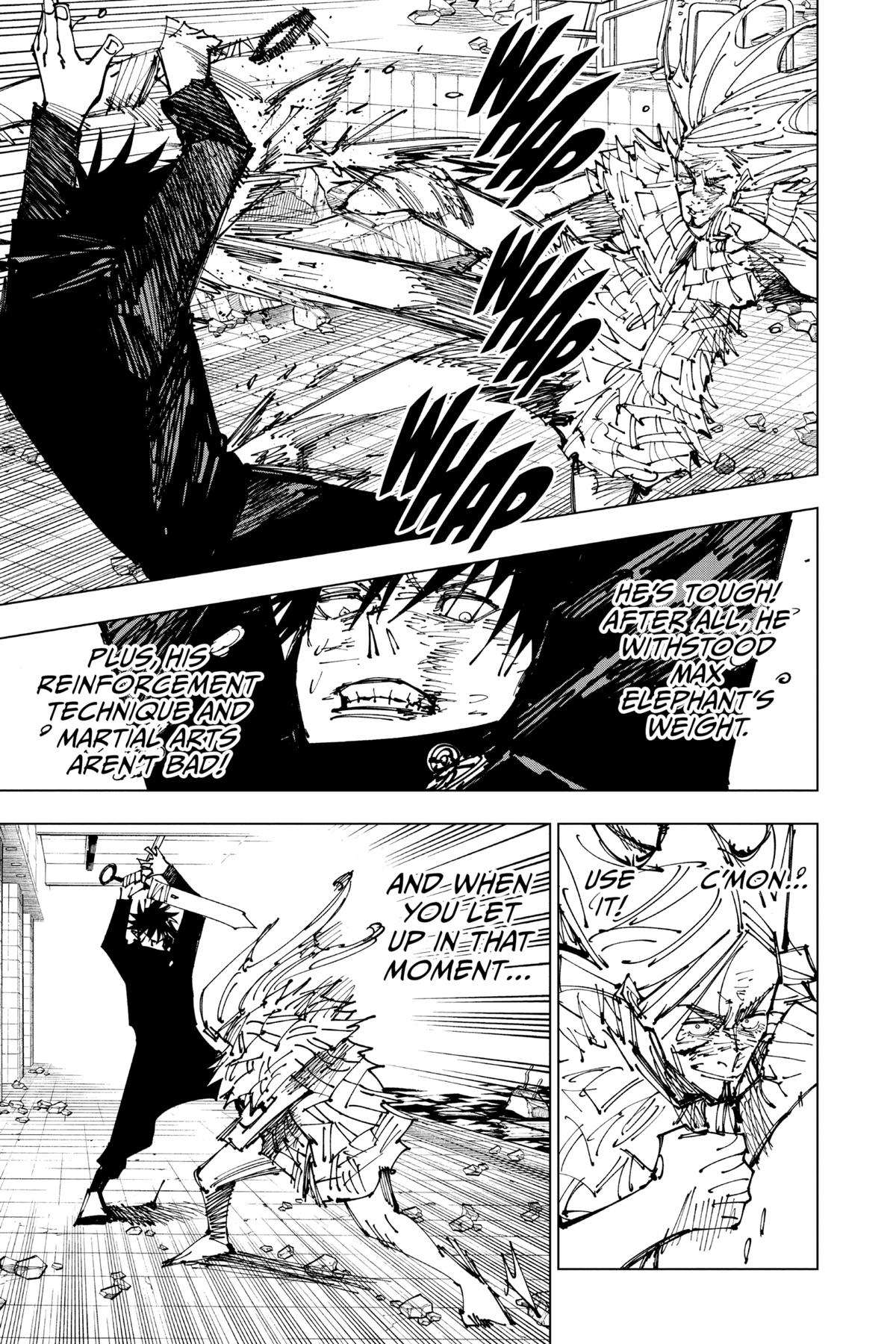 Jujutsu Kaisen Chapter 172 page 22 - Chapter 172: Tokyo No. 1 Colony, Part 12