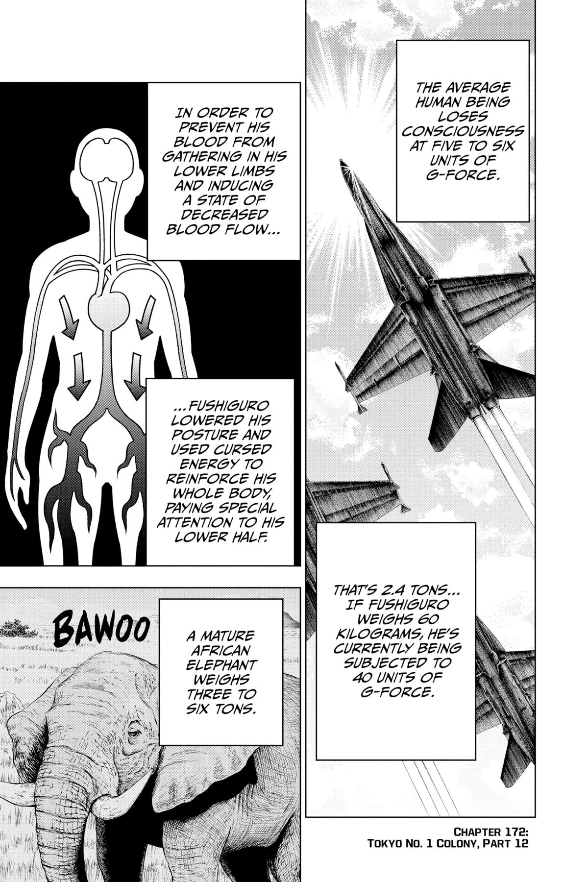 Jujutsu Kaisen Chapter 172 page 7 - Chapter 172: Tokyo No. 1 Colony, Part 12