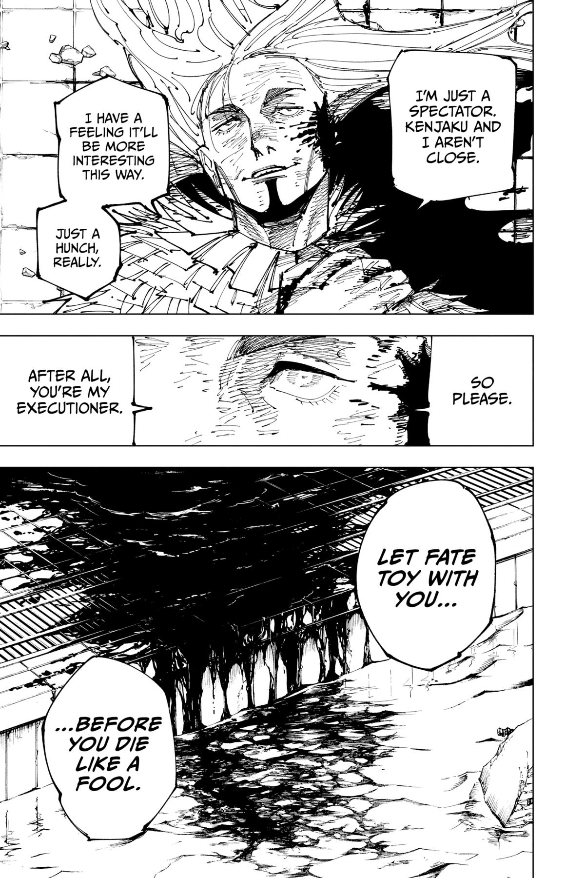 Jujutsu Kaisen Chapter 173 page 3 - Chapter 173: Tokyo No. 1 Colony, Part 13
