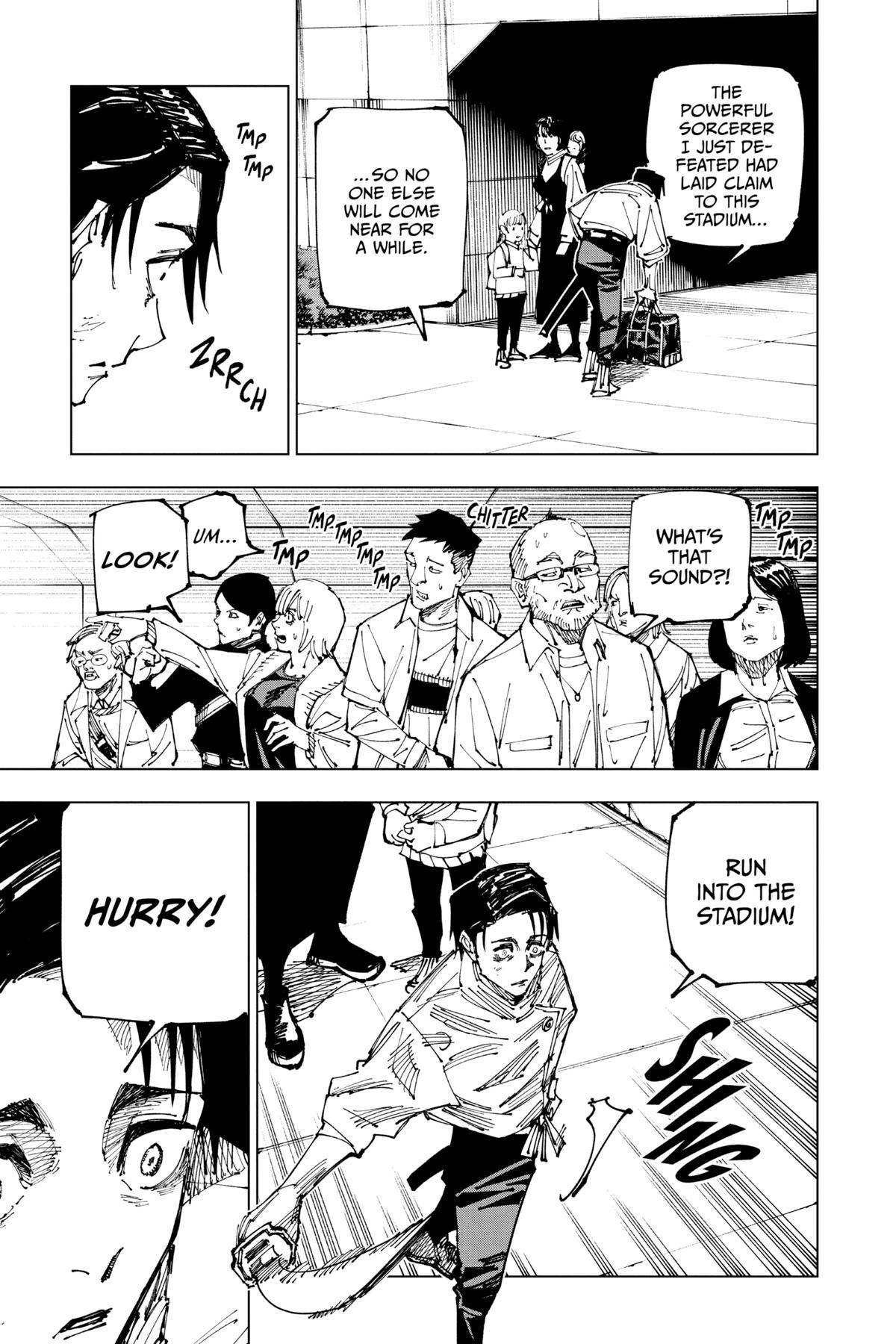 Jujutsu Kaisen Chapter 174 page 5 - Chapter 174: Sendai Colony, Part 1
