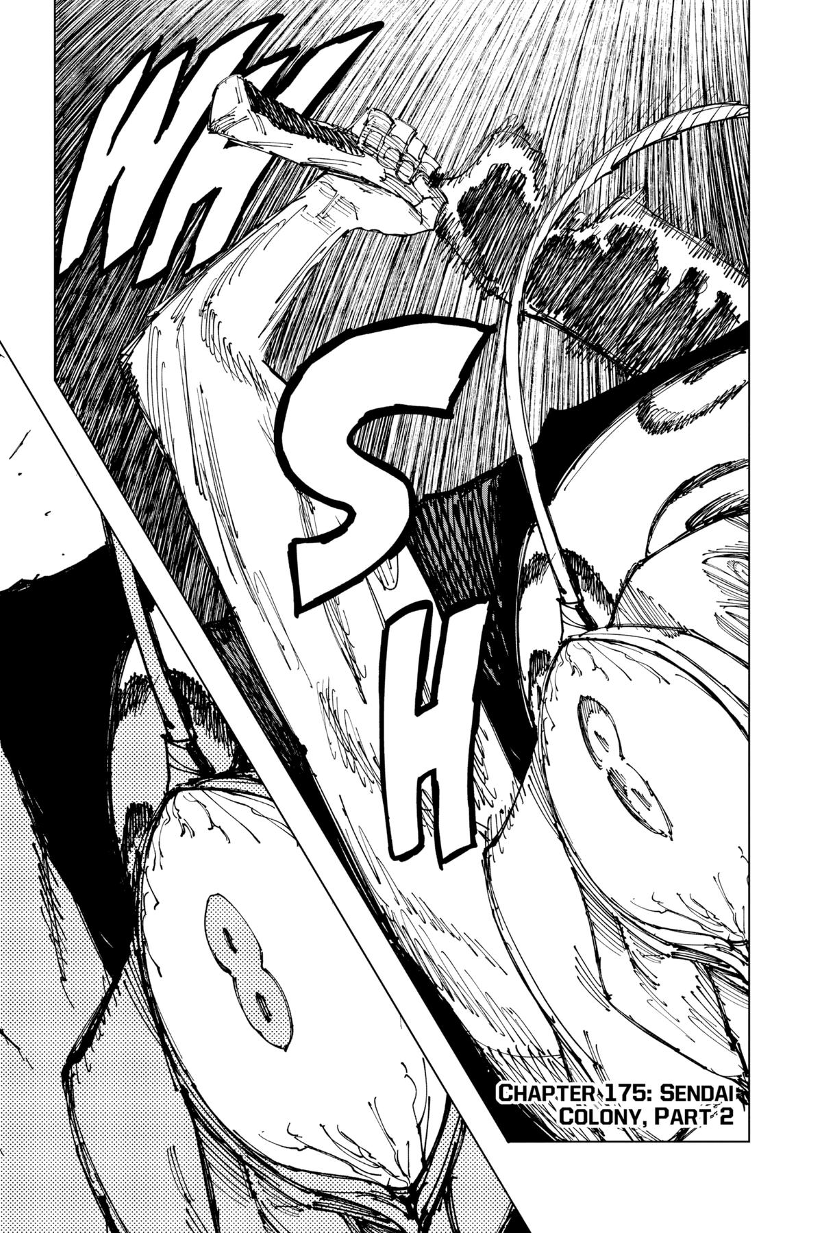 Jujutsu Kaisen Chapter 175 page 1 - Chapter 175: Sendai Colony, Part 2