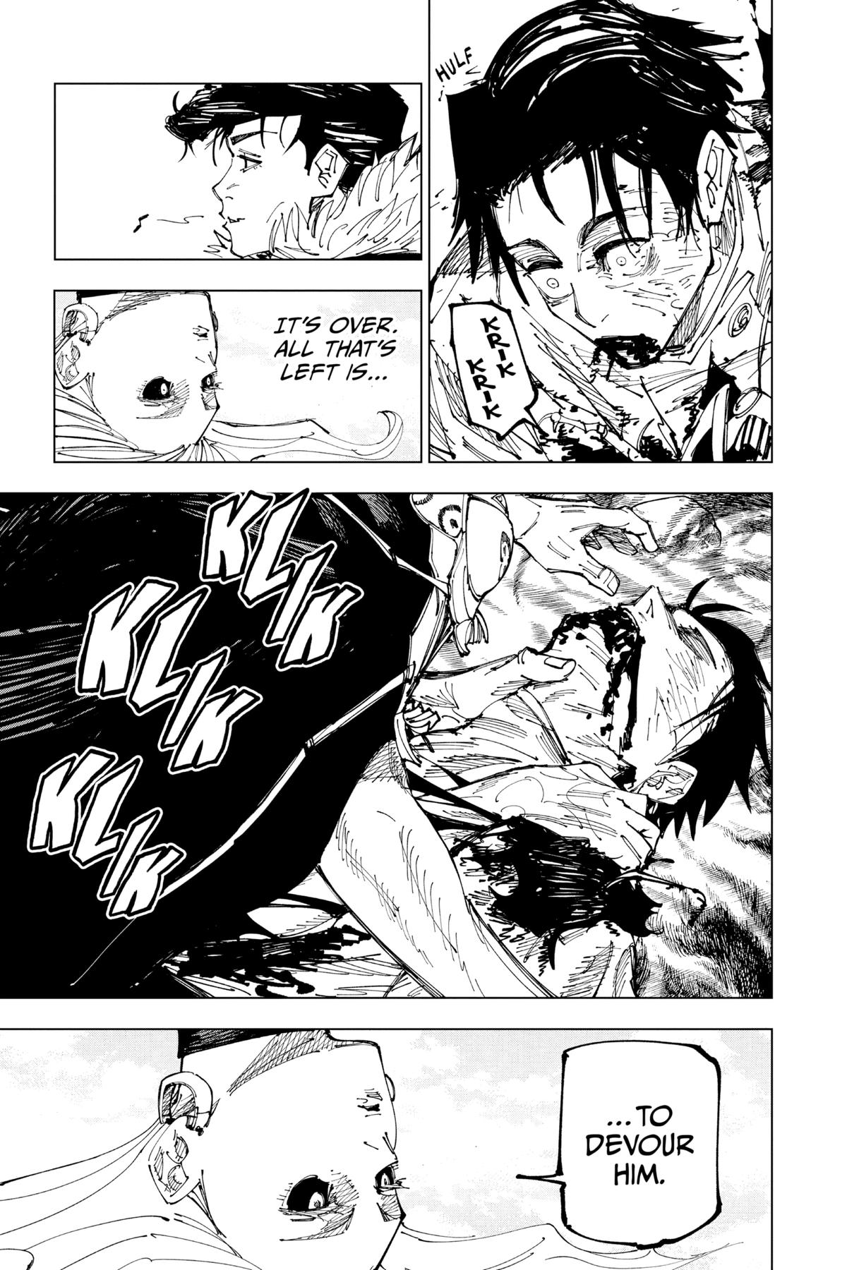 Jujutsu Kaisen Chapter 175 page 15 - Chapter 175: Sendai Colony, Part 2