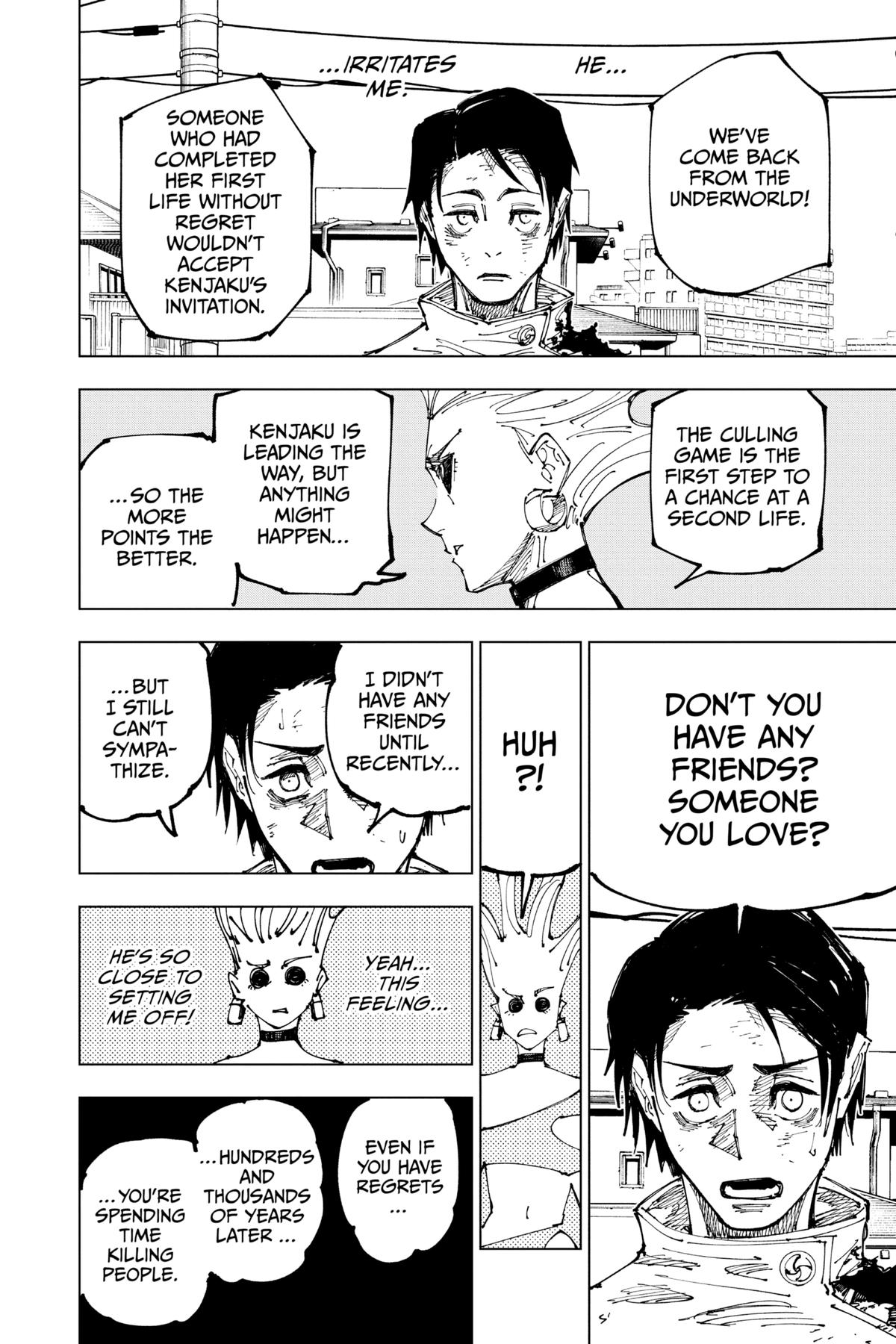 Jujutsu Kaisen Chapter 176 page 8 - Chapter 176: Sendai Colony, Part 3