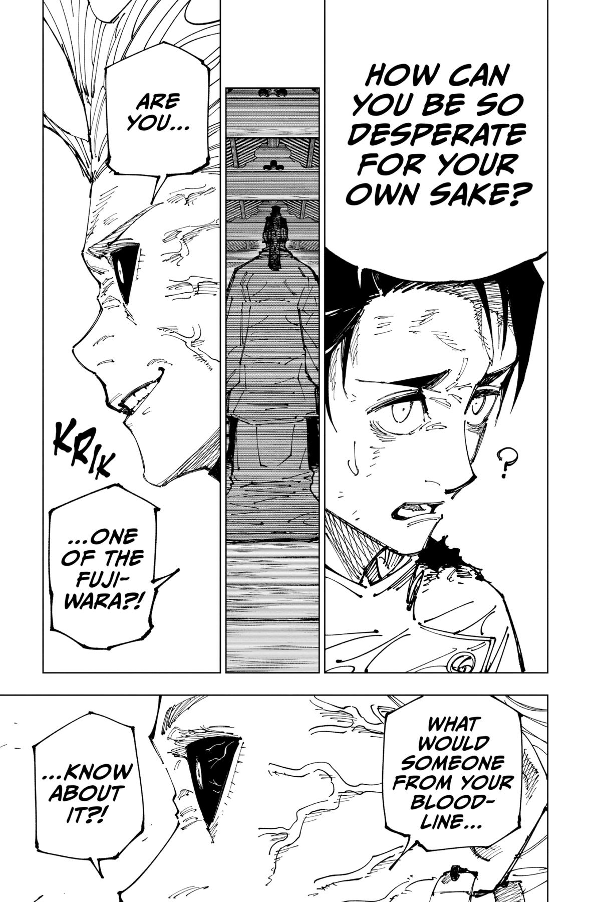 Jujutsu Kaisen Chapter 176 page 9 - Chapter 176: Sendai Colony, Part 3