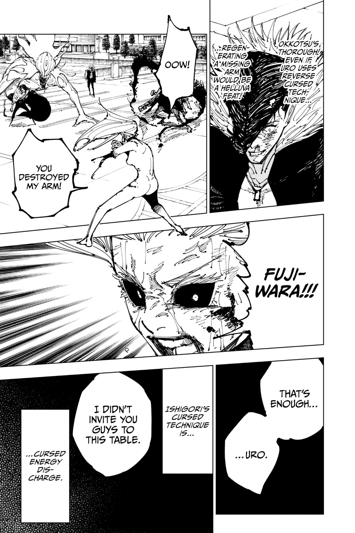 Jujutsu Kaisen Chapter 179 page 11 - Chapter 179: Sendai Colony, Part 6