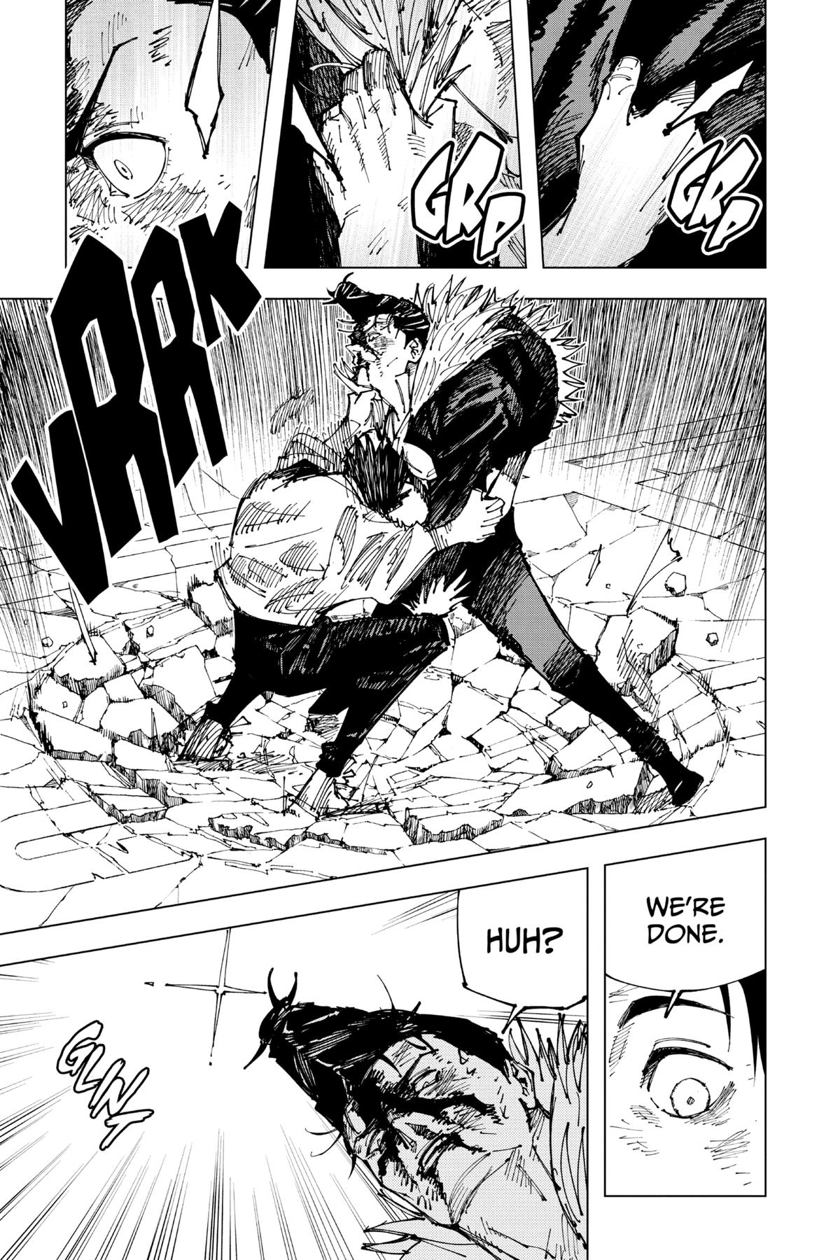 Jujutsu Kaisen Chapter 180 page 14 - Chapter 180: Sendai Colony, Part 7