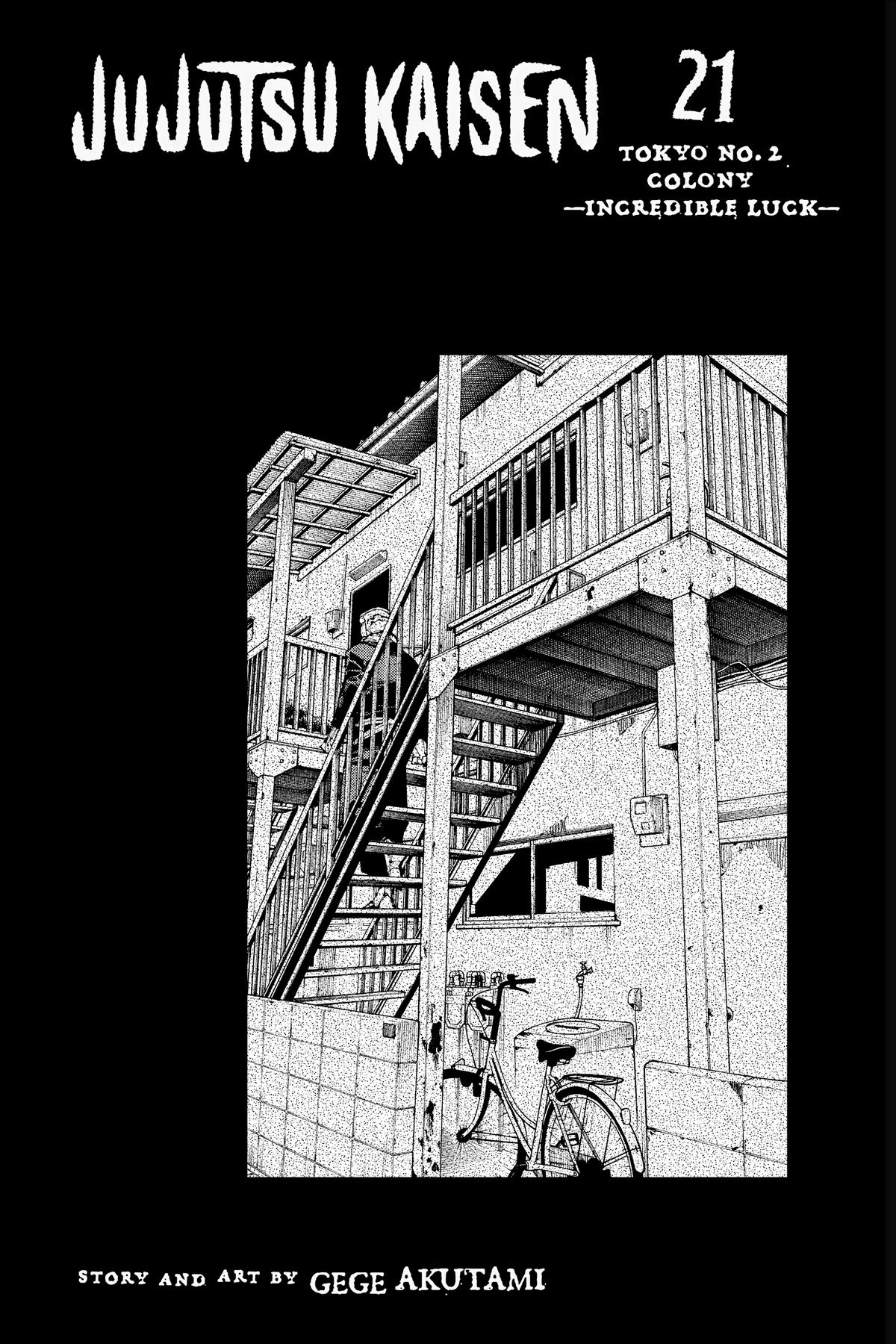 Jujutsu Kaisen Chapter 181 page 4 - Chapter 181: Tokyo No. 2 Colony, Part 1