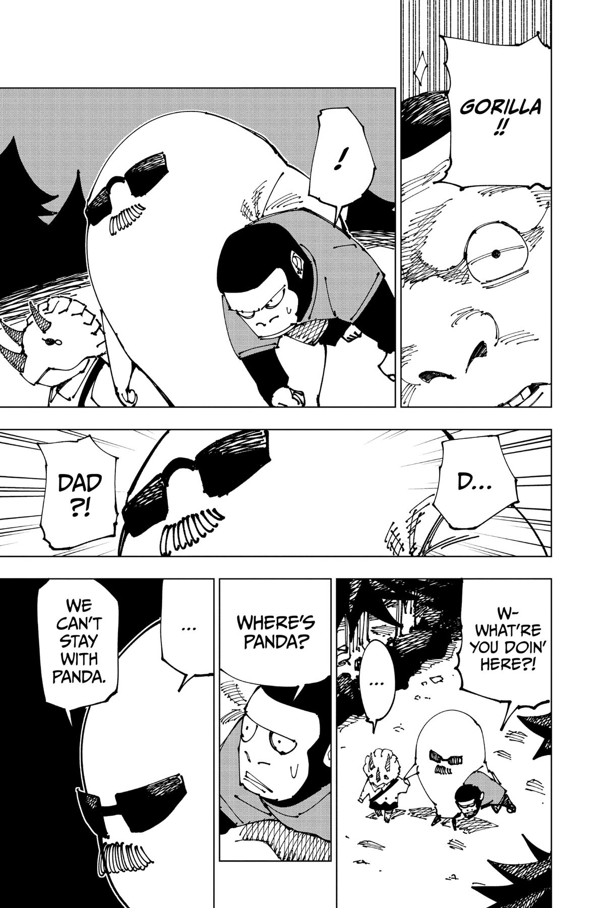 Jujutsu Kaisen Chapter 185 page 11 - Chapter 185: Bye-bye