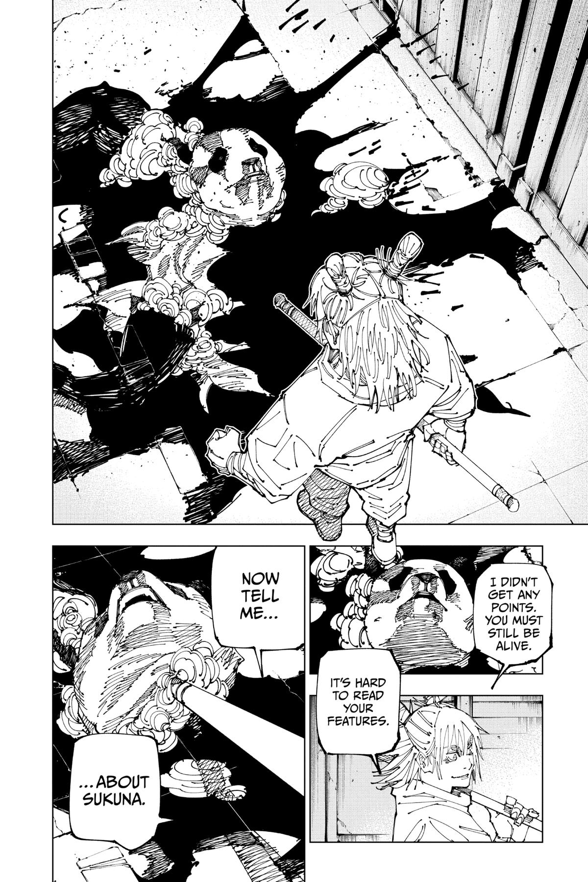 Jujutsu Kaisen Chapter 185 page 15 - Chapter 185: Bye-bye