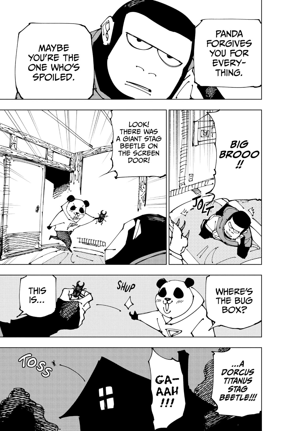 Jujutsu Kaisen Chapter 185 page 9 - Chapter 185: Bye-bye