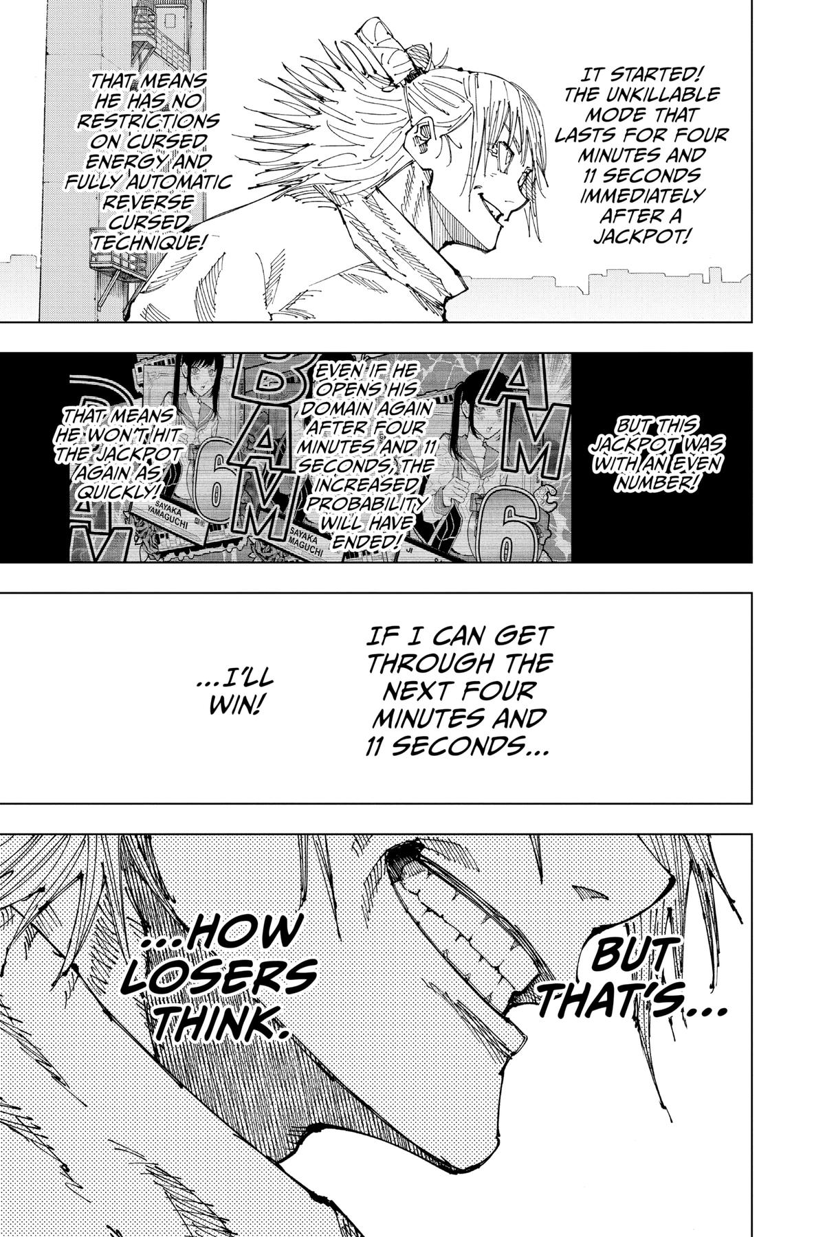 Jujutsu Kaisen Chapter 187 page 12 - Chapter 187: Tokyo No. 2 Colony, Part 6