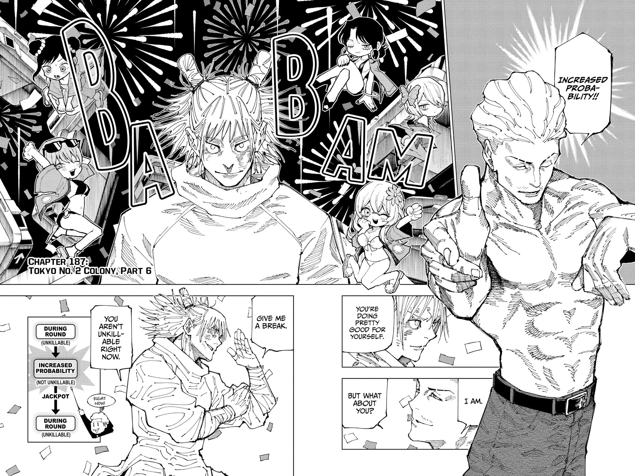Jujutsu Kaisen Chapter 187 page 2 - Chapter 187: Tokyo No. 2 Colony, Part 6