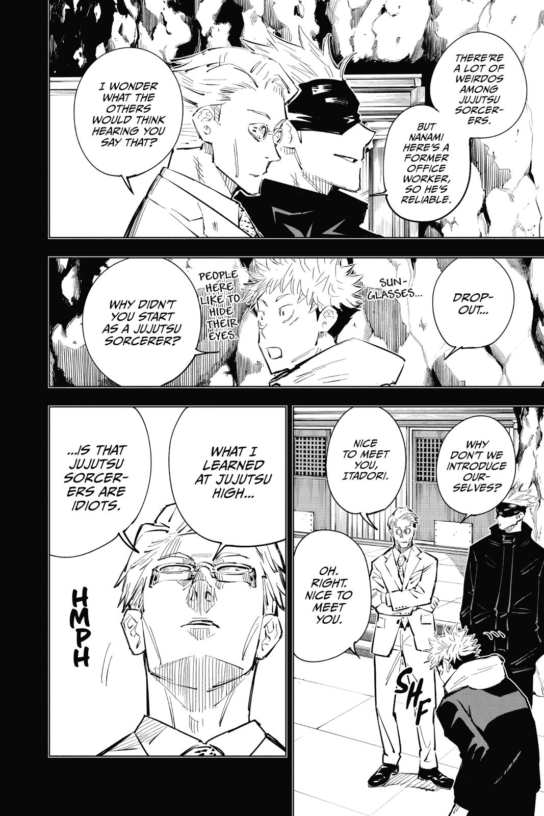 Jujutsu Kaisen Chapter 19 page 12 - Chapter 19: Young Fish and Reverse Punishment