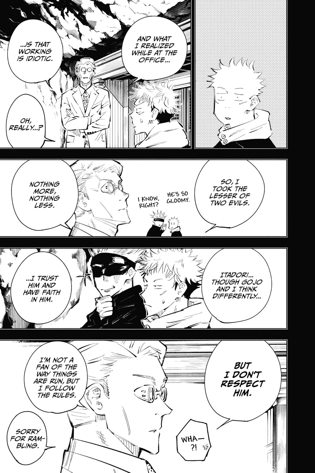 Jujutsu Kaisen Chapter 19 page 13 - Chapter 19: Young Fish and Reverse Punishment