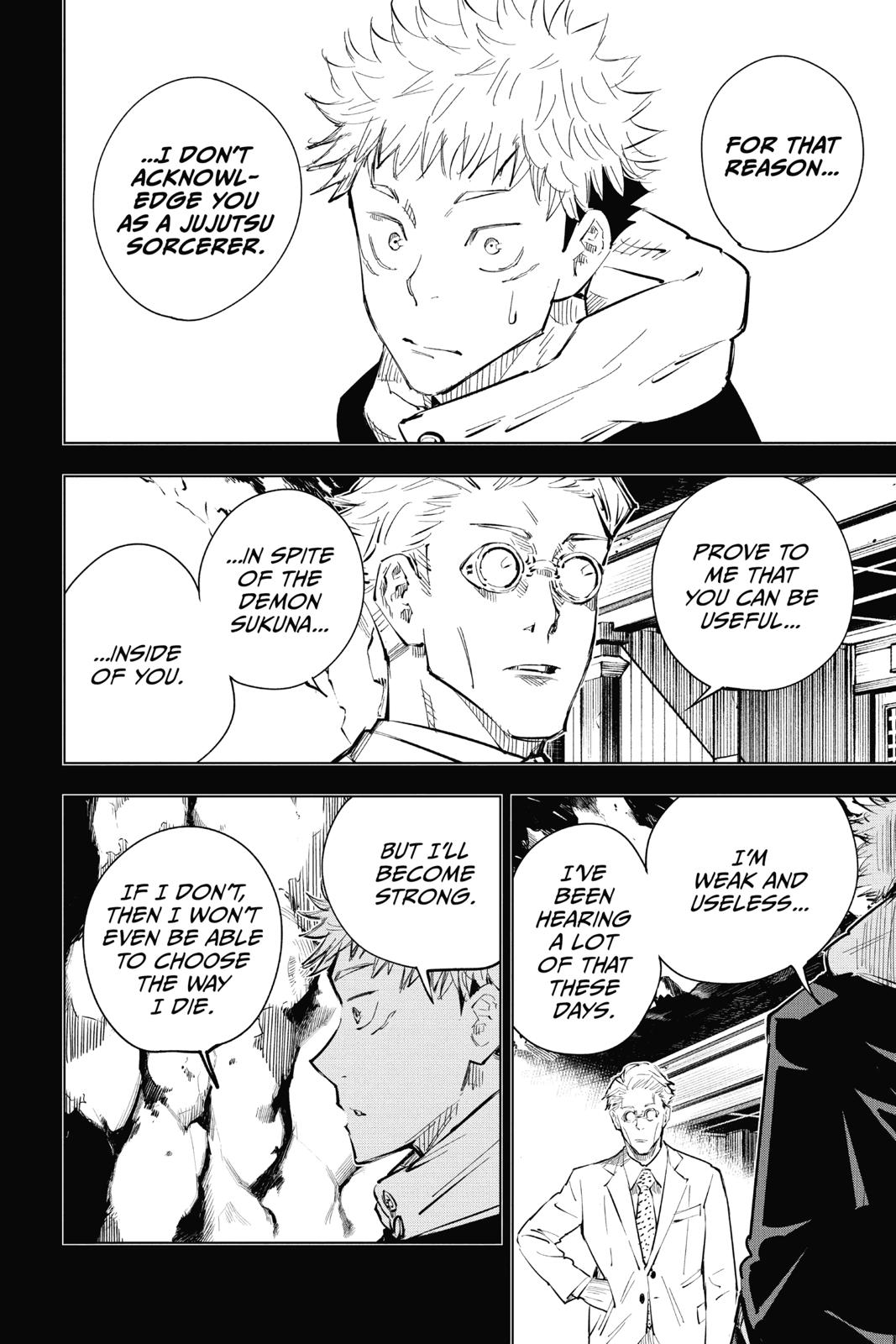 Jujutsu Kaisen Chapter 19 page 14 - Chapter 19: Young Fish and Reverse Punishment