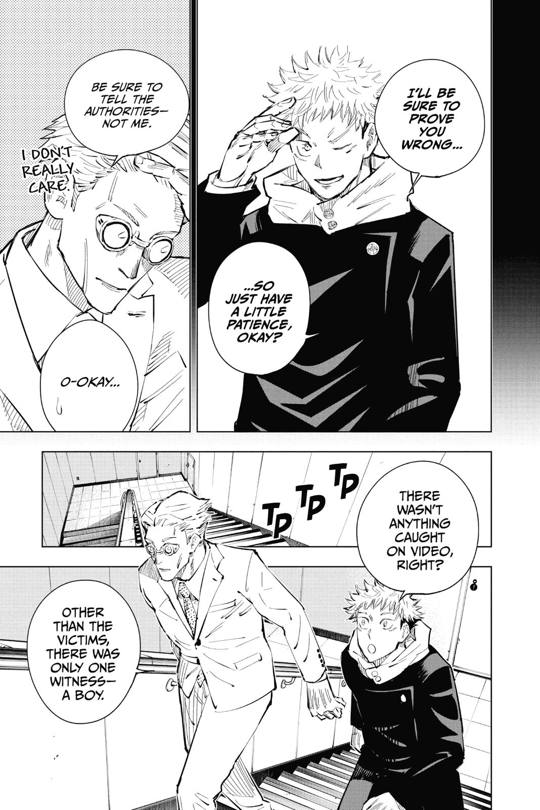 Jujutsu Kaisen Chapter 19 page 15 - Chapter 19: Young Fish and Reverse Punishment