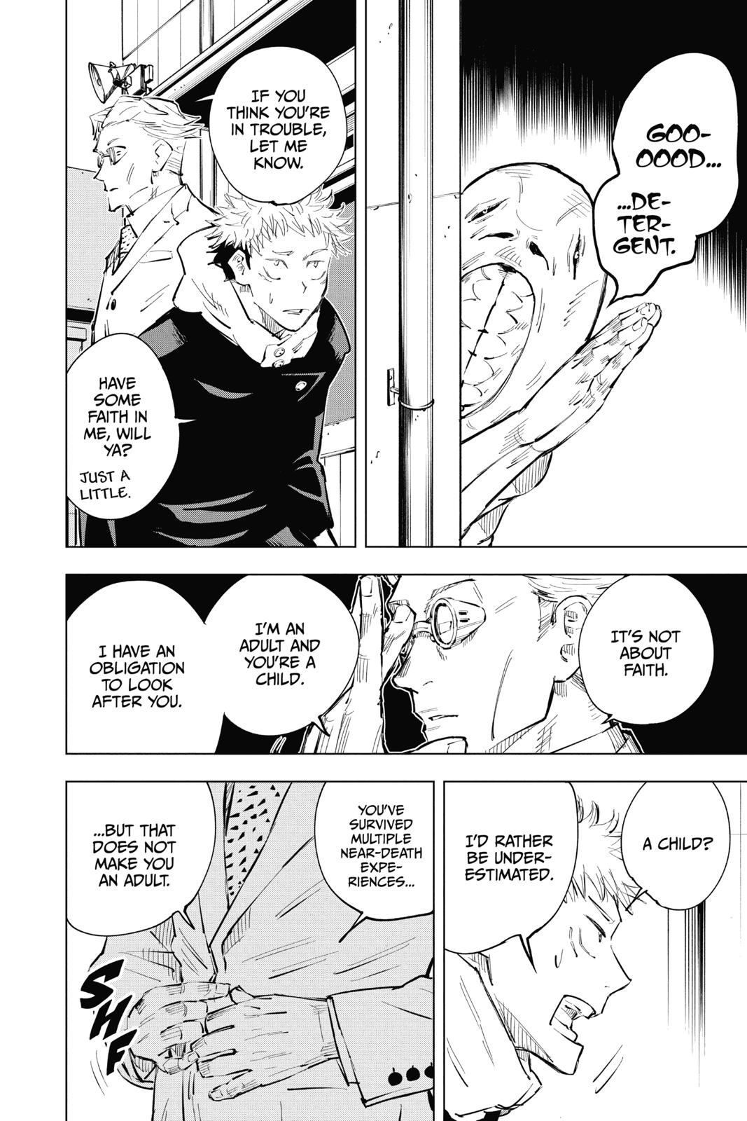 Jujutsu Kaisen Chapter 19 page 18 - Chapter 19: Young Fish and Reverse Punishment